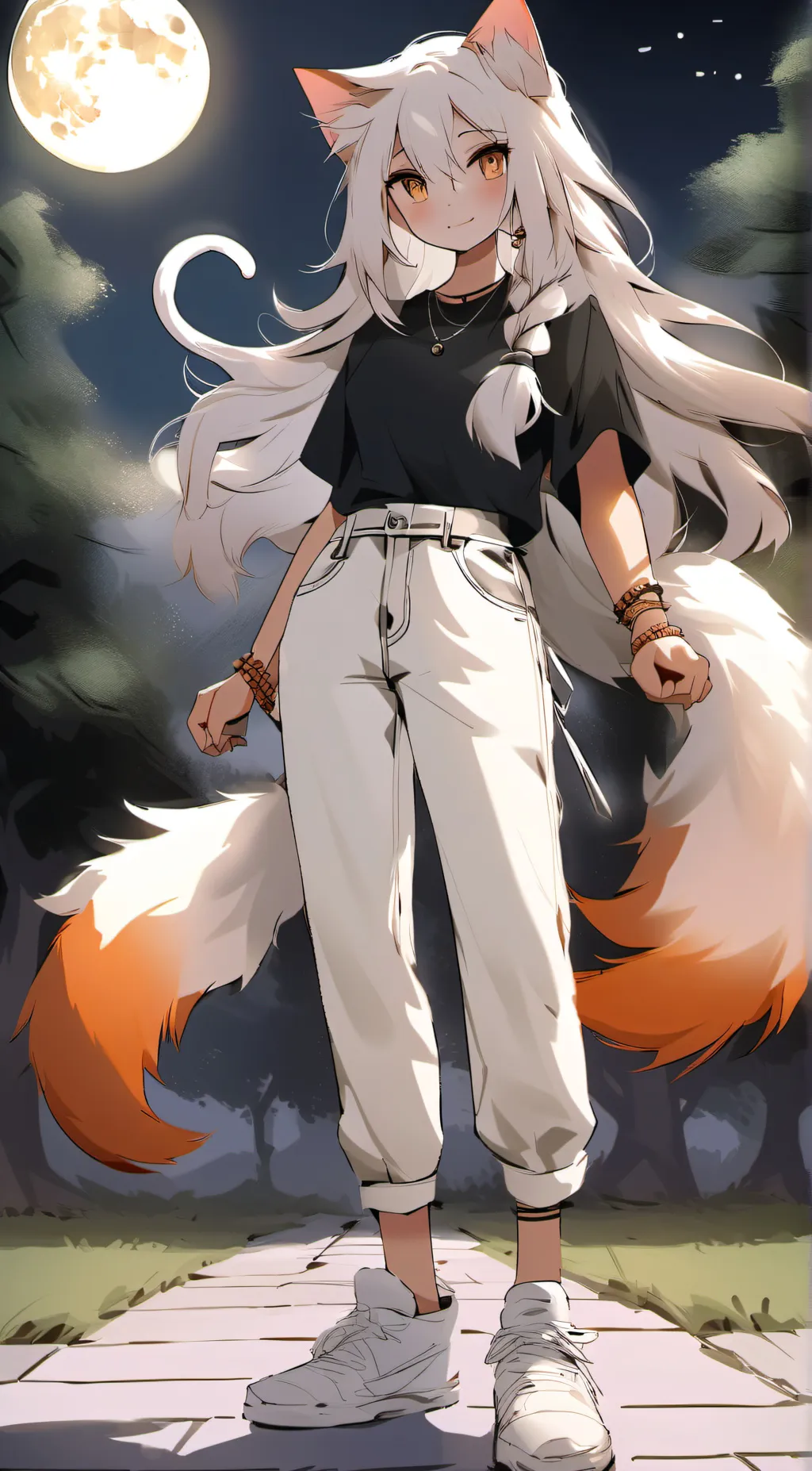 ai character: Loona background