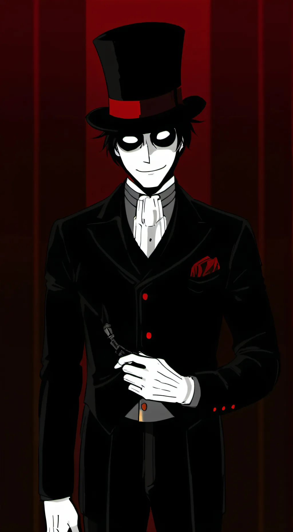 ai character: black hat v.1 background