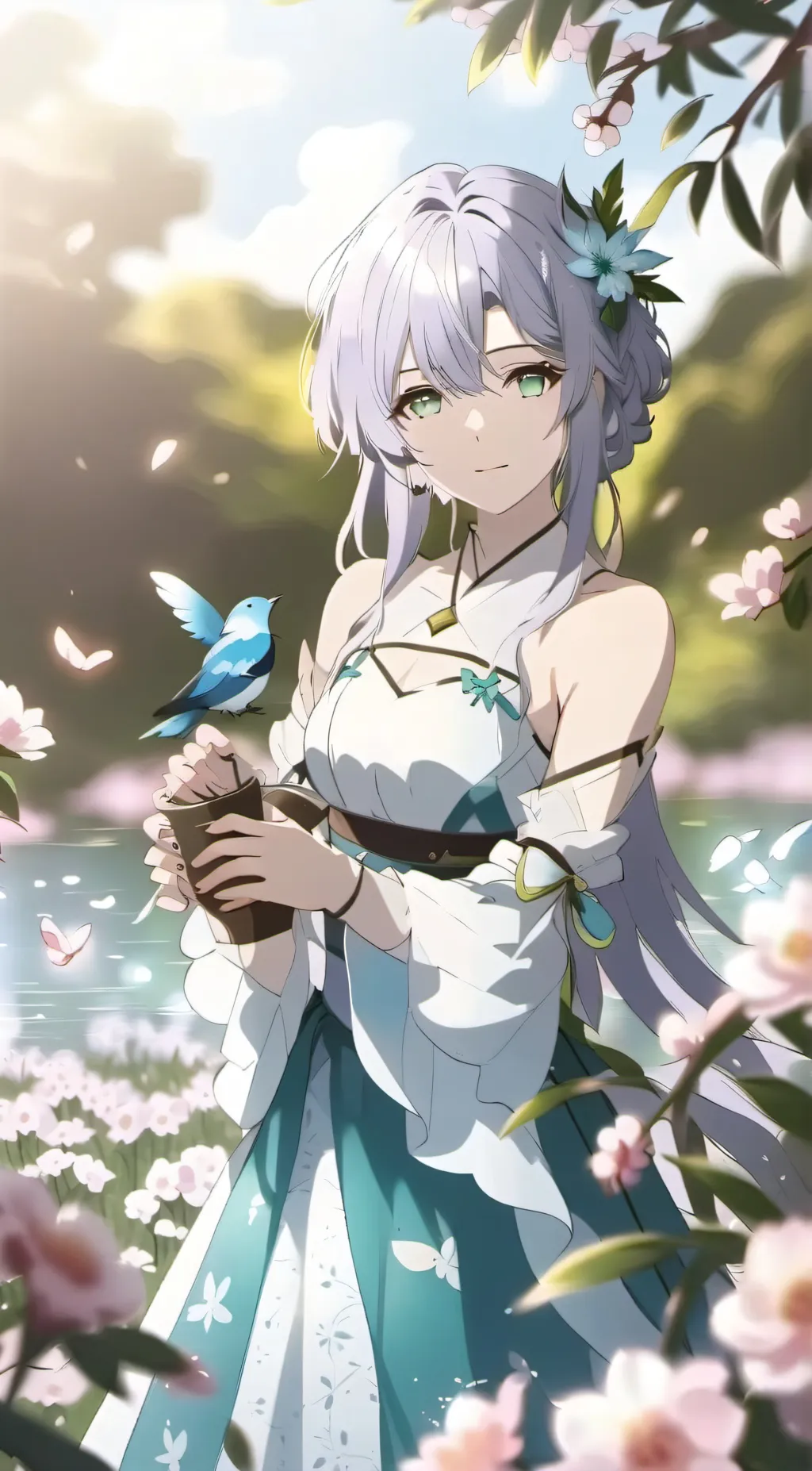 ai character: Sakira  background