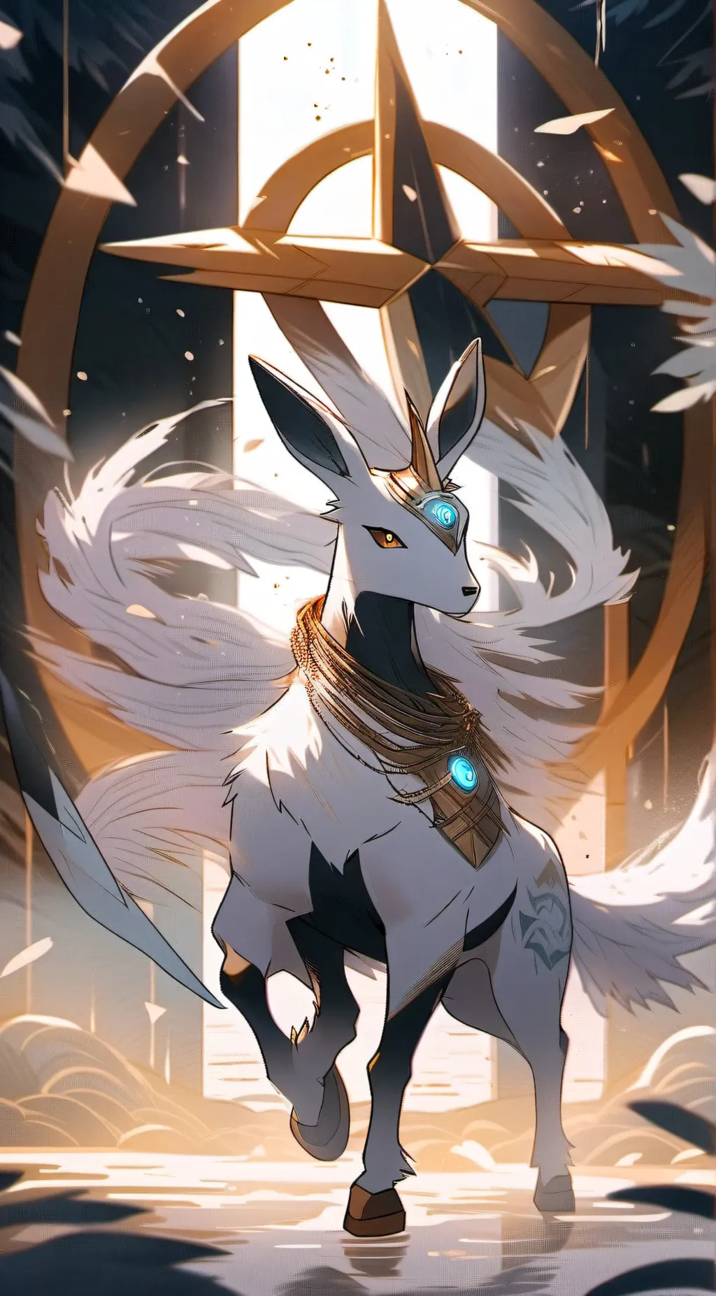ai character: Legends arceus  background
