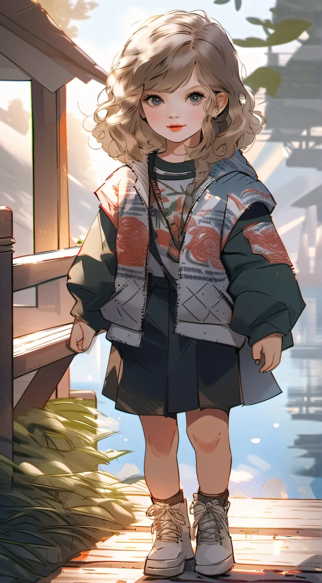 ai character: Madison Swift  background