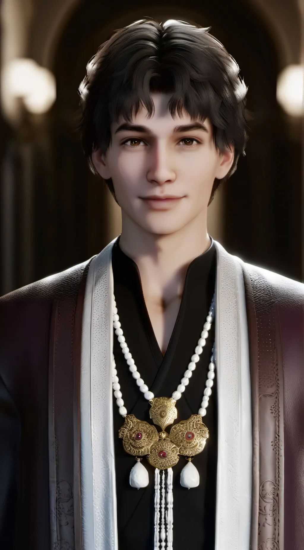 ai character: YouTuber background