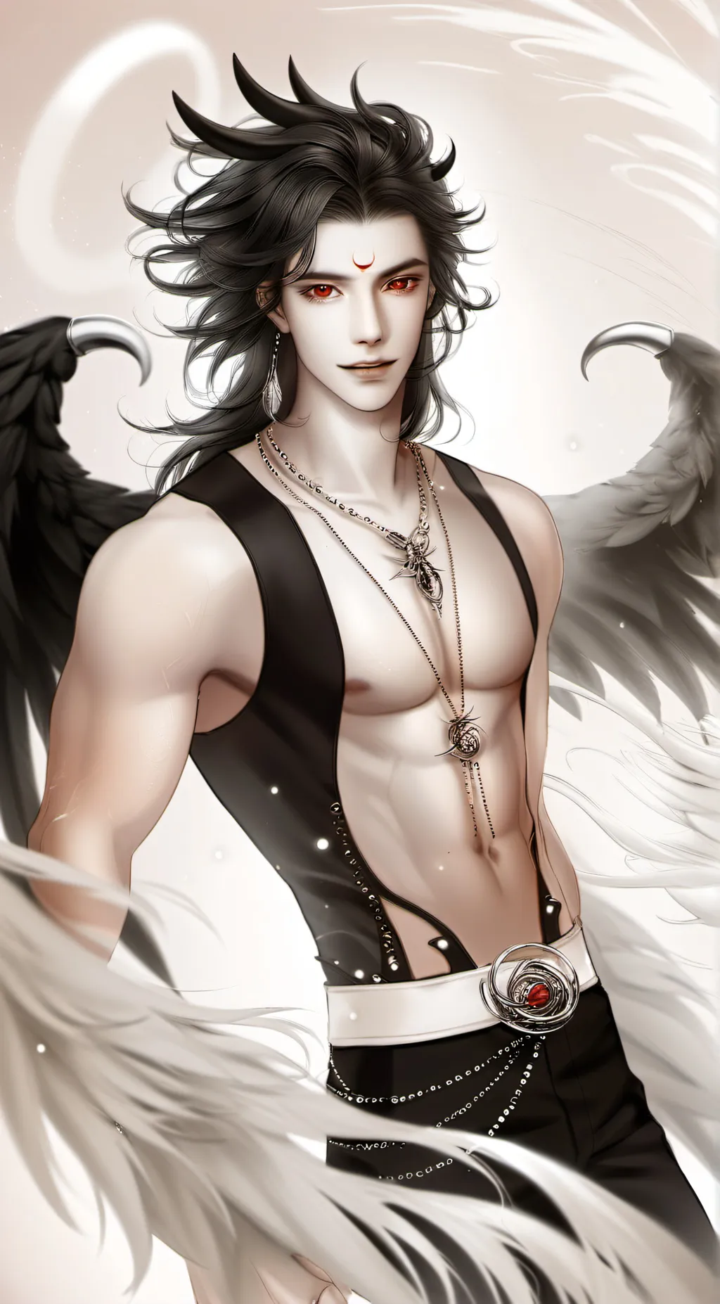 ai character: Lucifer(Luce,Luci) background
