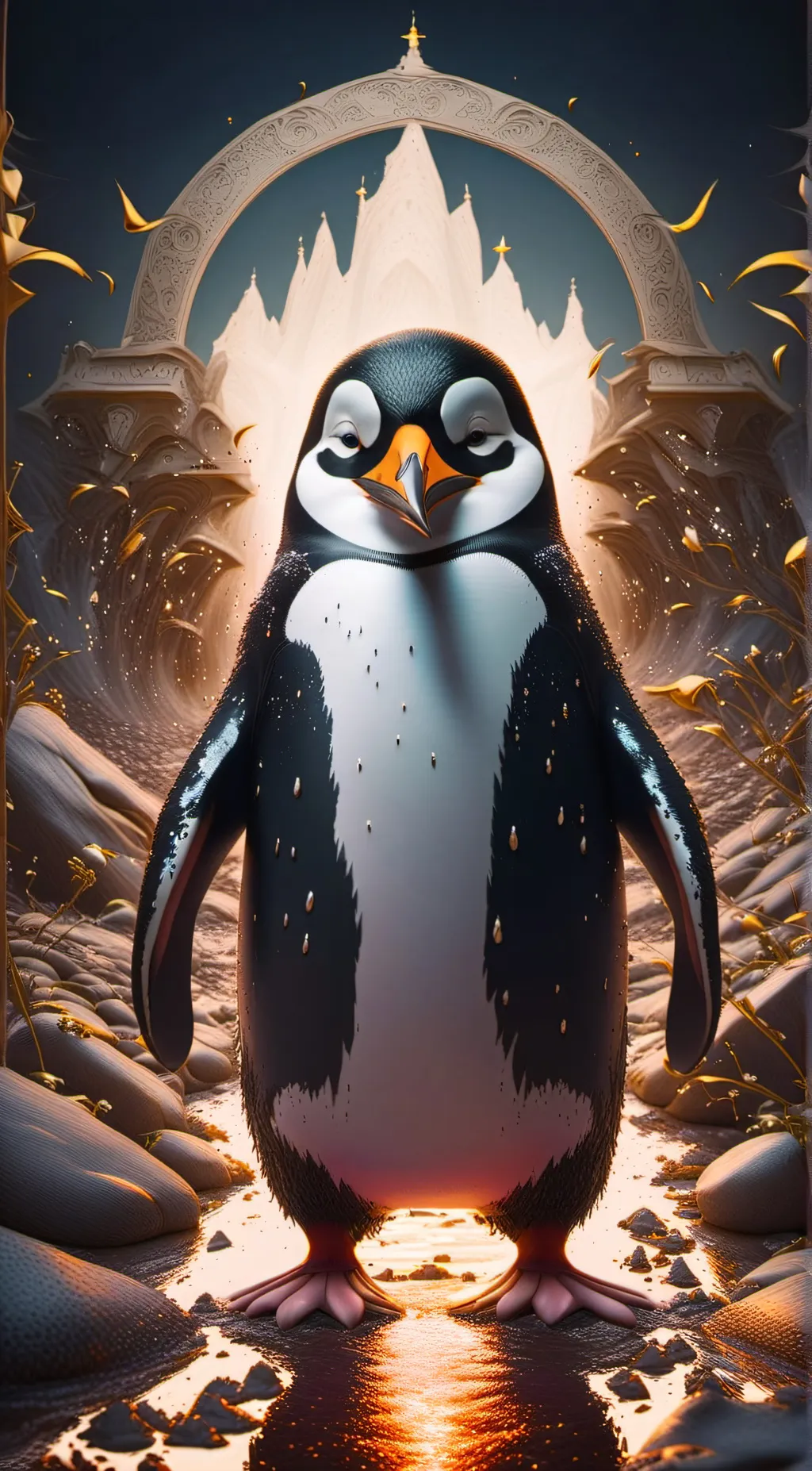 ai character: pingi background