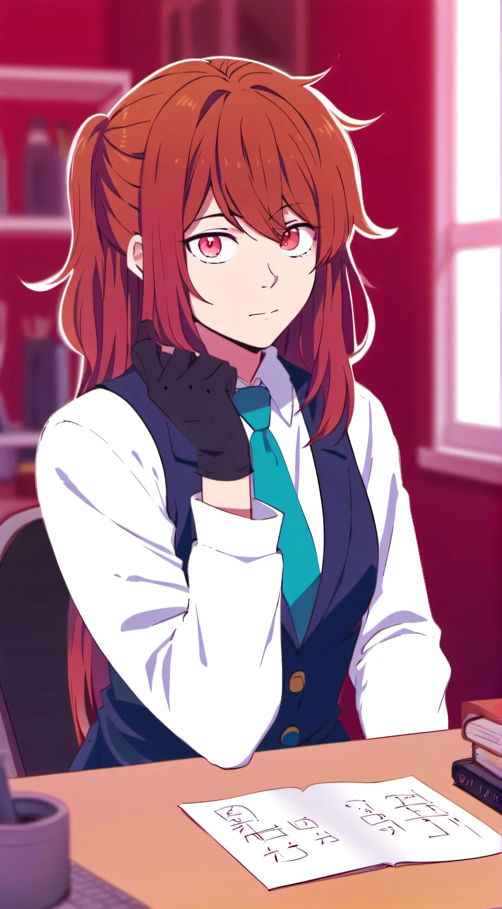 ai character: Class 1-A background