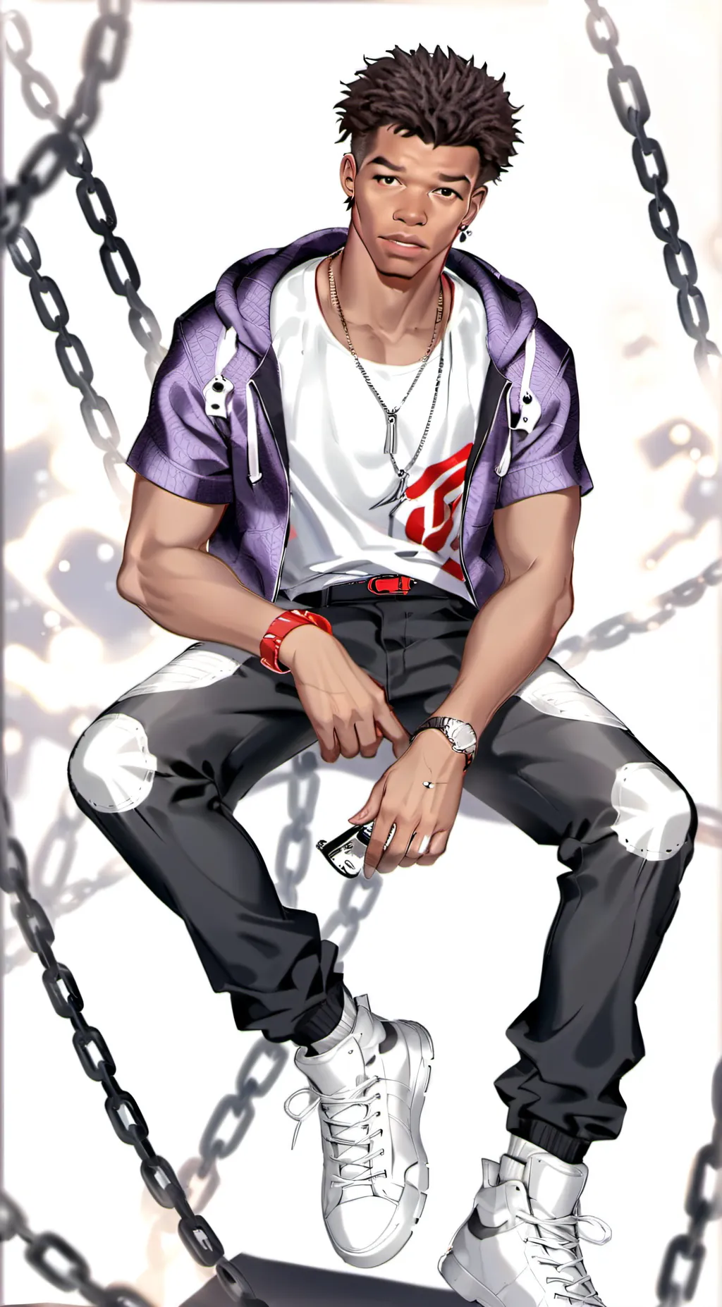 ai character: lil baby background