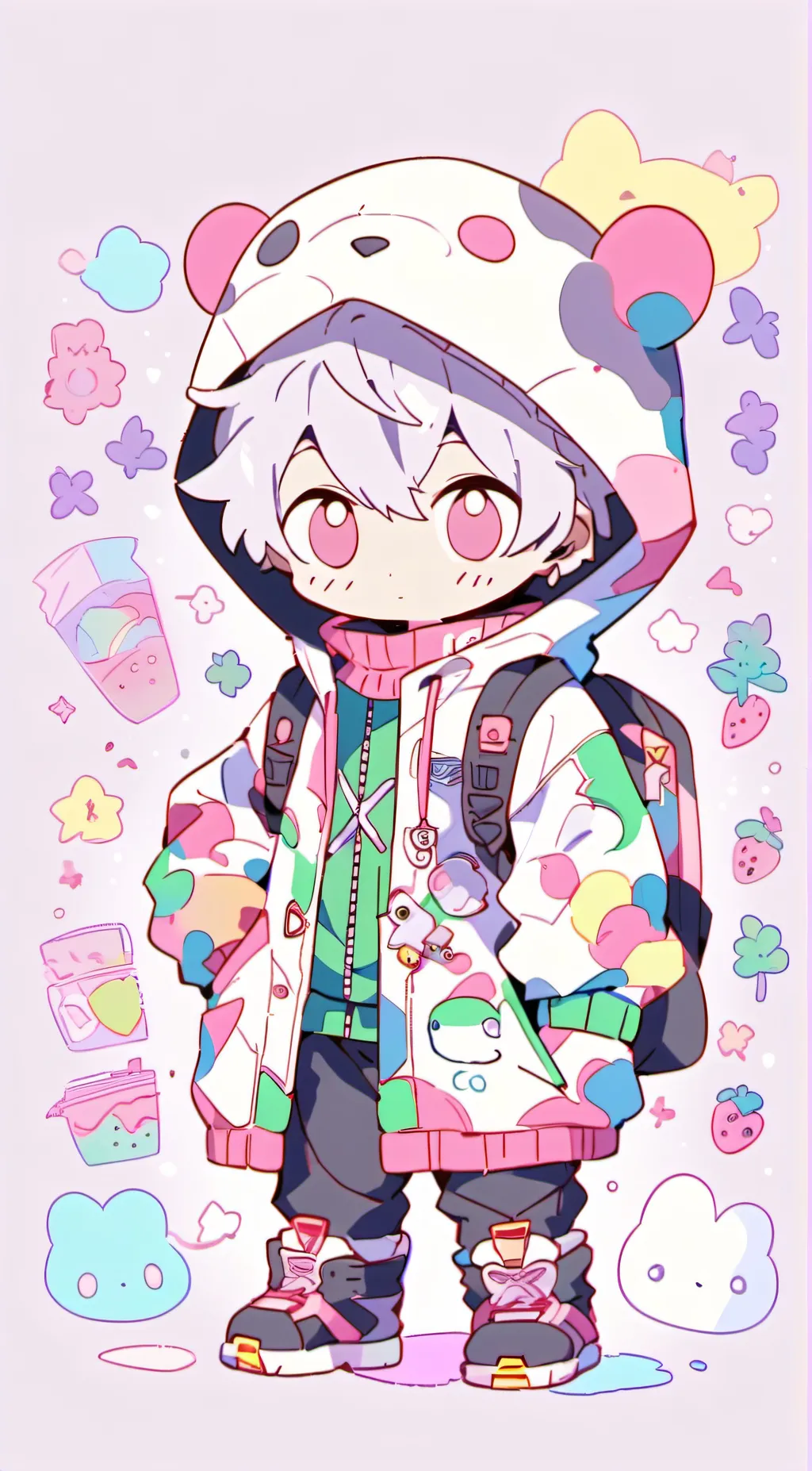 ai character: ezrah background