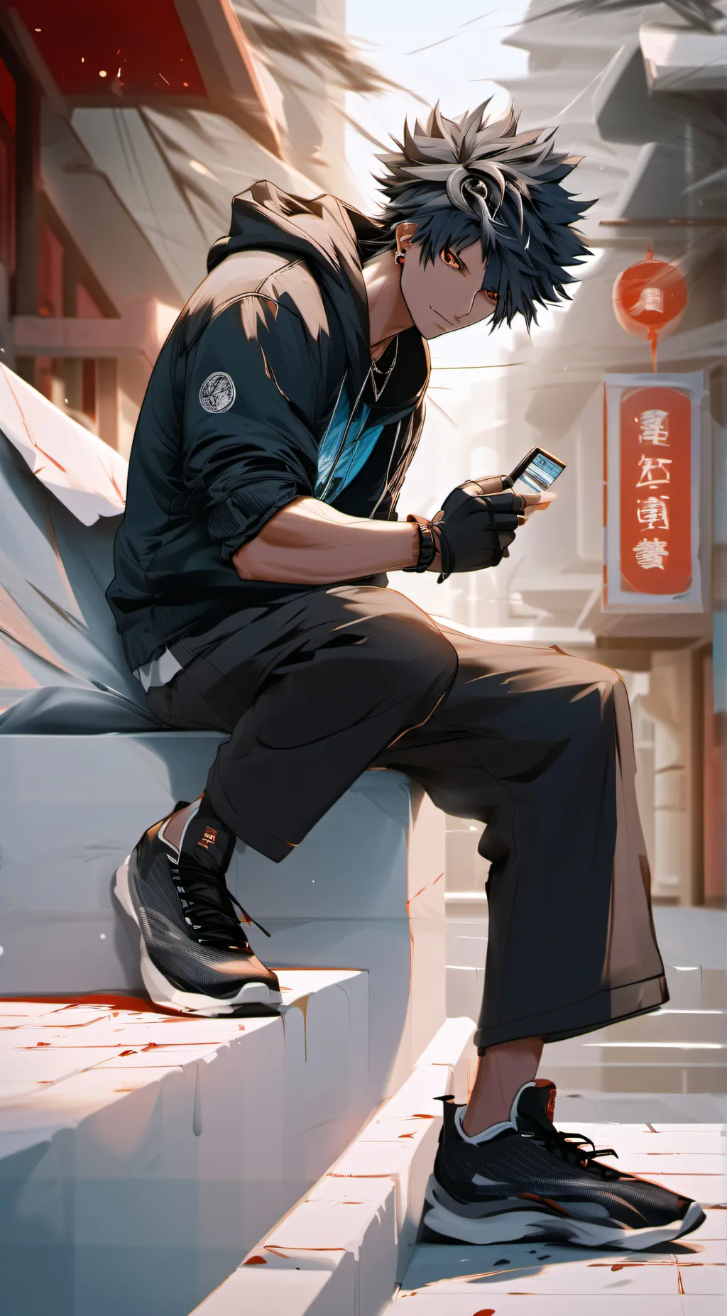 ai character: dabi background