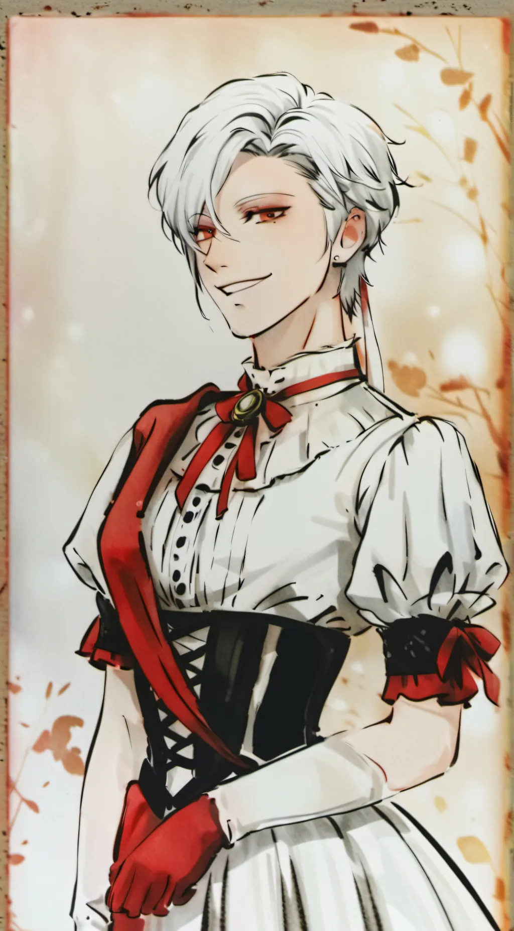 ai character: Kale background