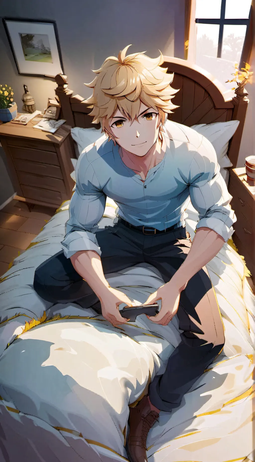 ai character: Khalel Luna background