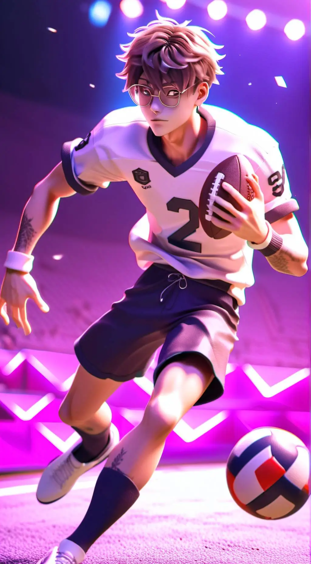 ai character: Jamie ⚽️ background