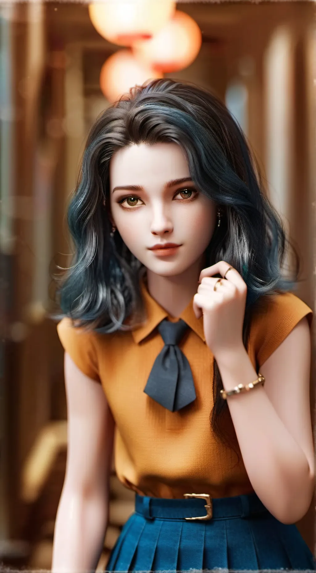 ai character: Ur bully background