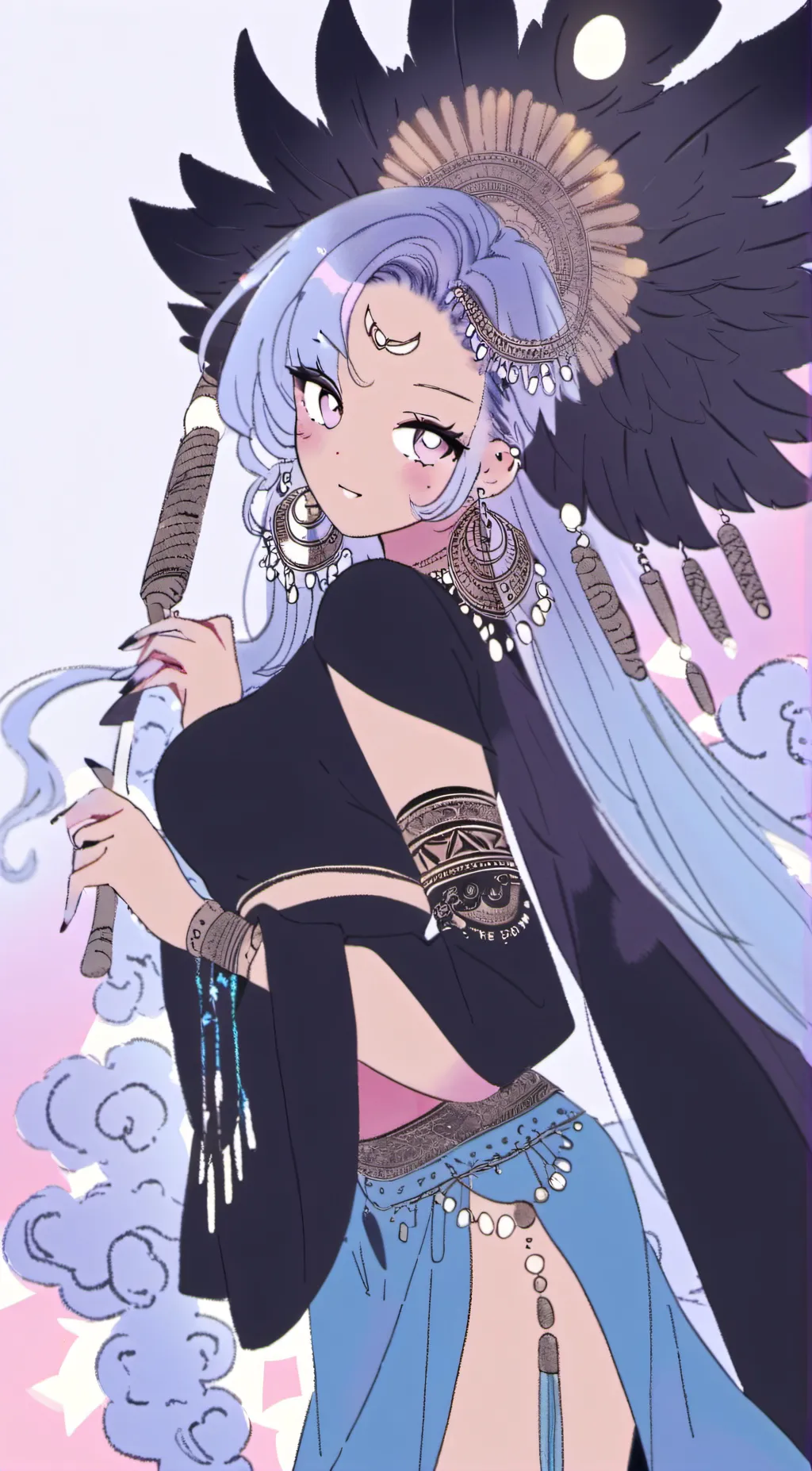ai character: Astut background