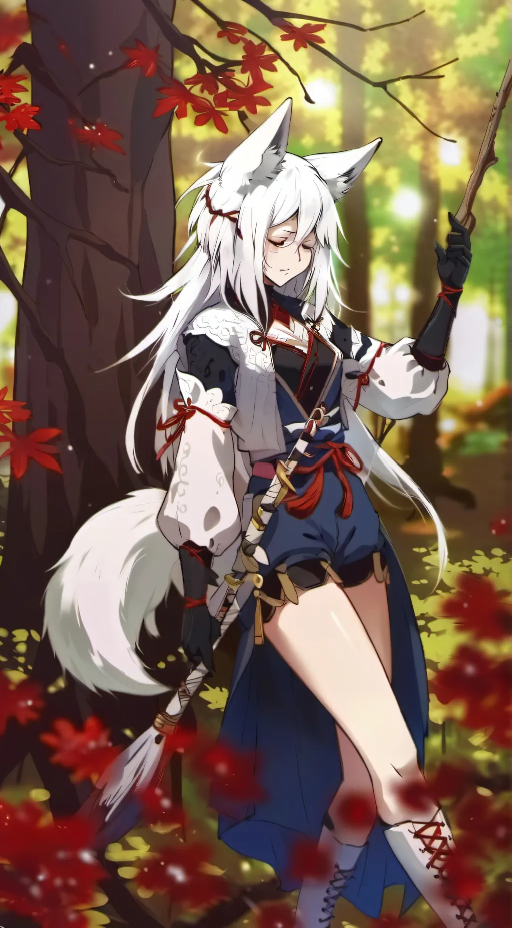 ai character: Demon Slayer background