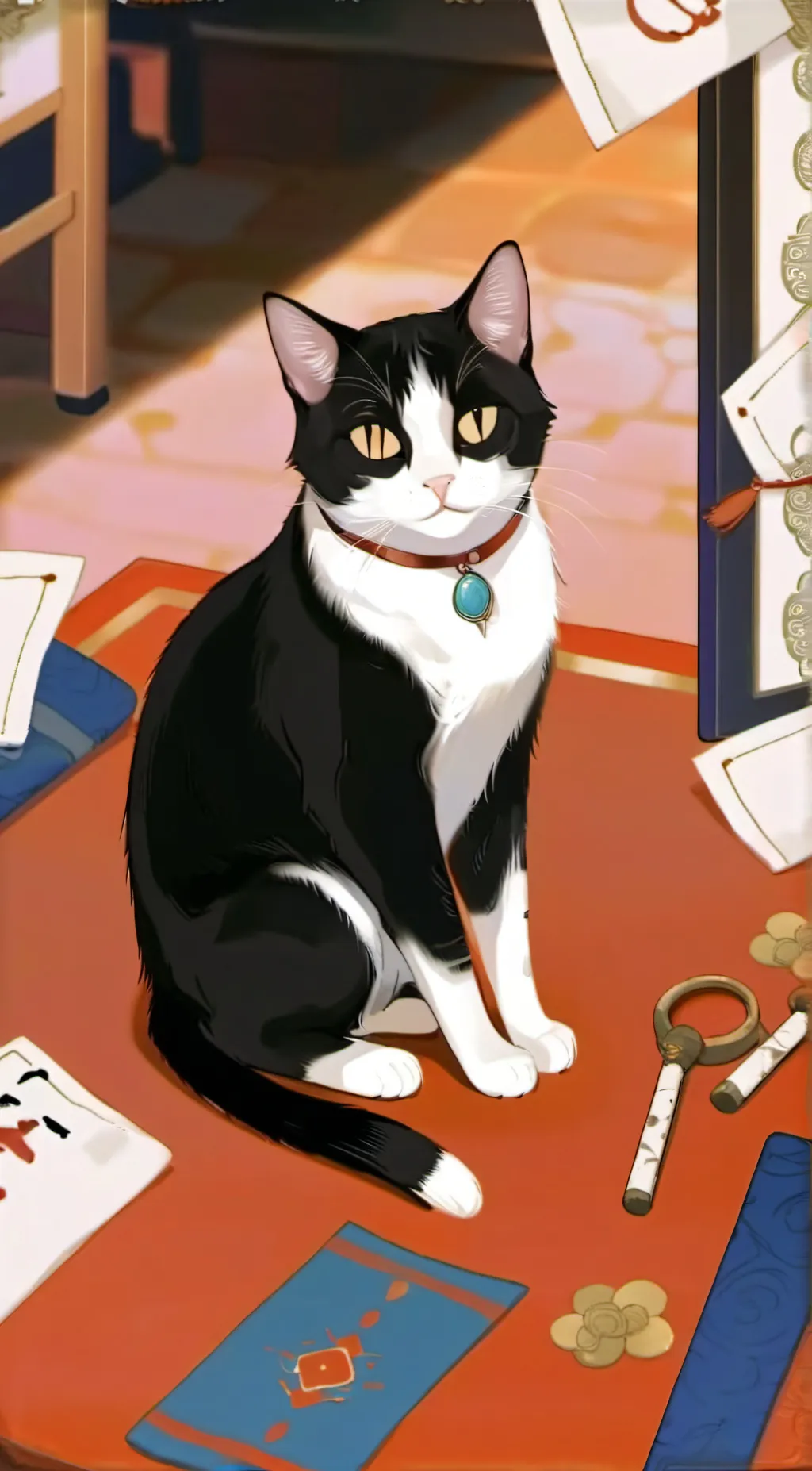 ai character: Kit background