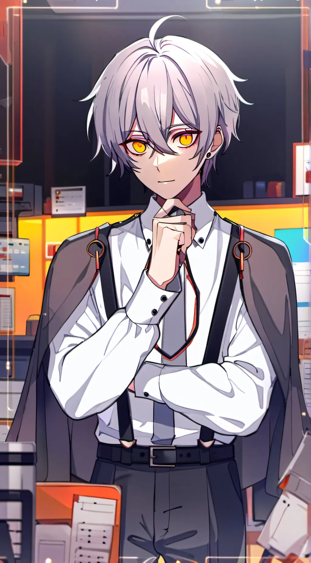 ai character: Adam background