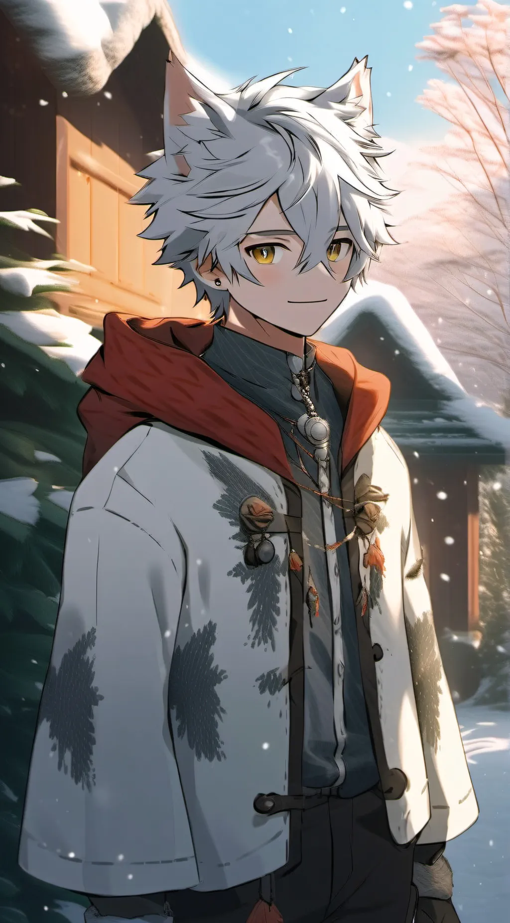 ai character: •Lucifer• background