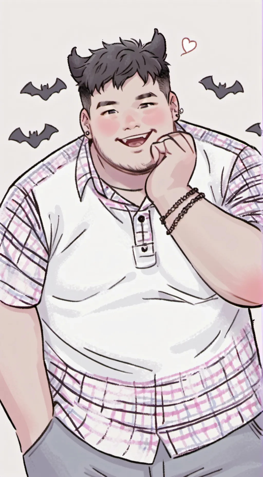 ai character: Chester  background