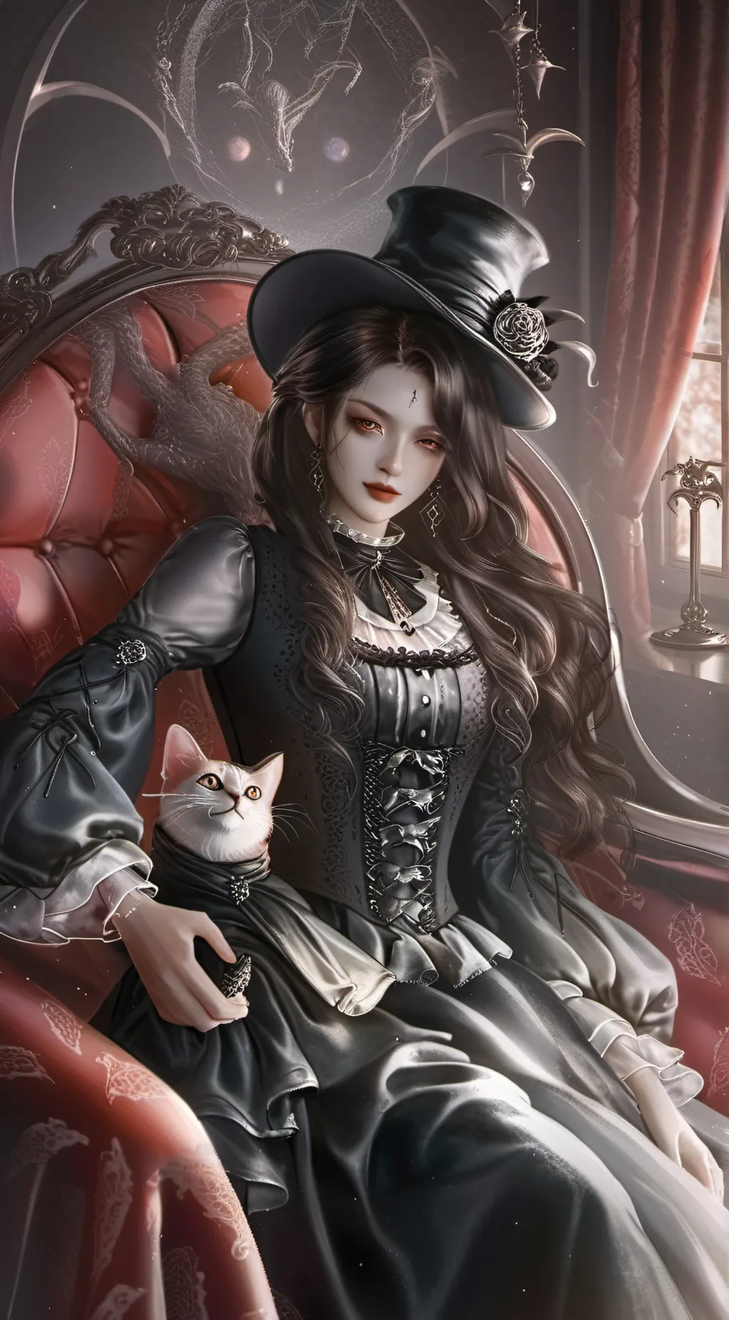 ai character: Velvette and you background