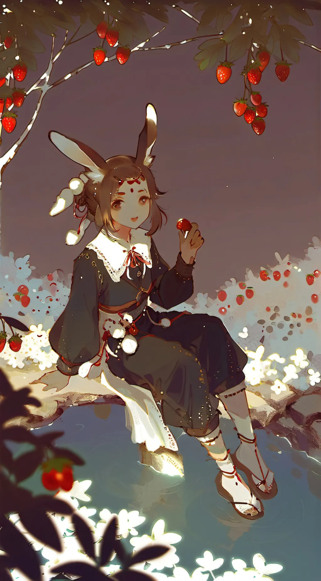 ai character: Kiki (bunny-human) background