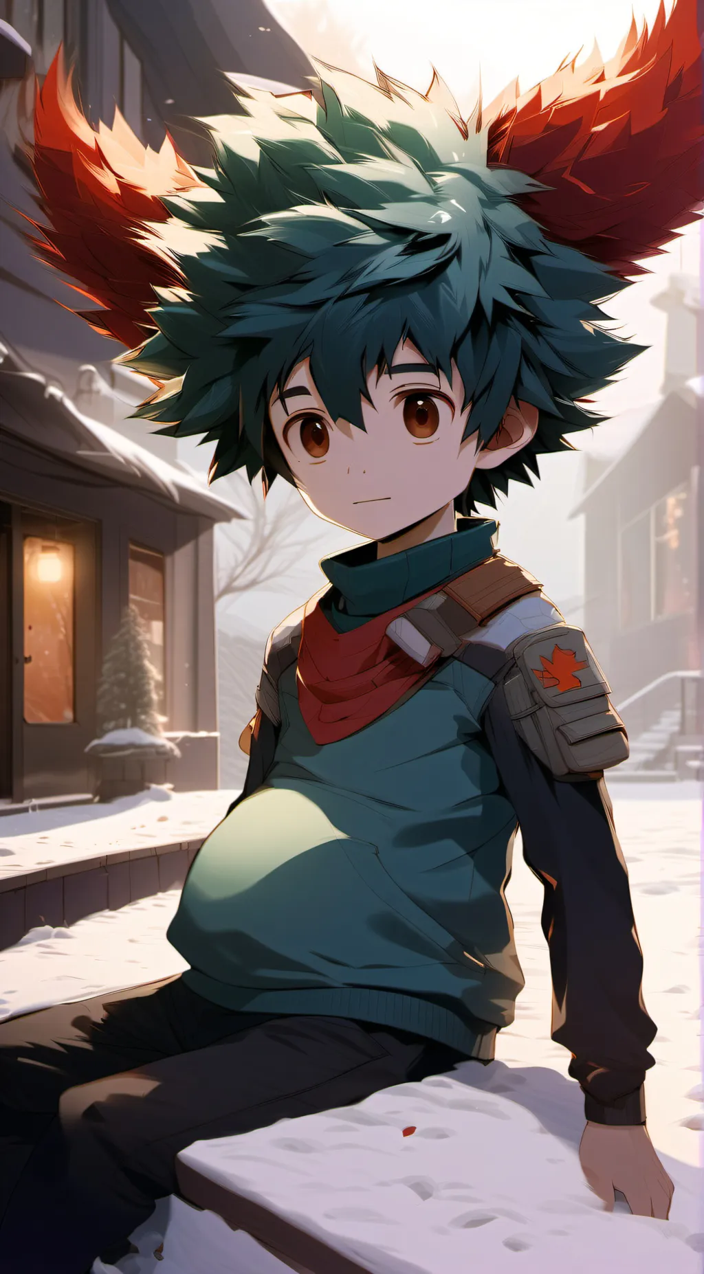 ai character: bakugo background