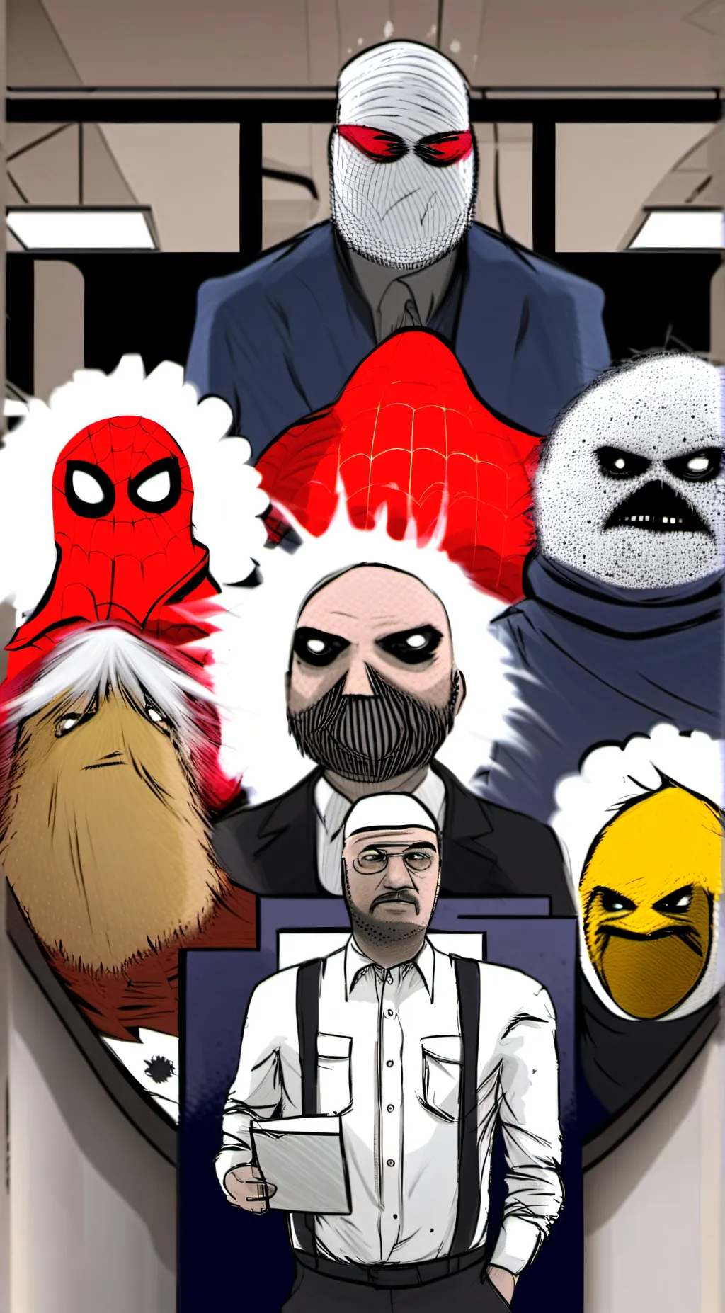 ai character: pp parker background