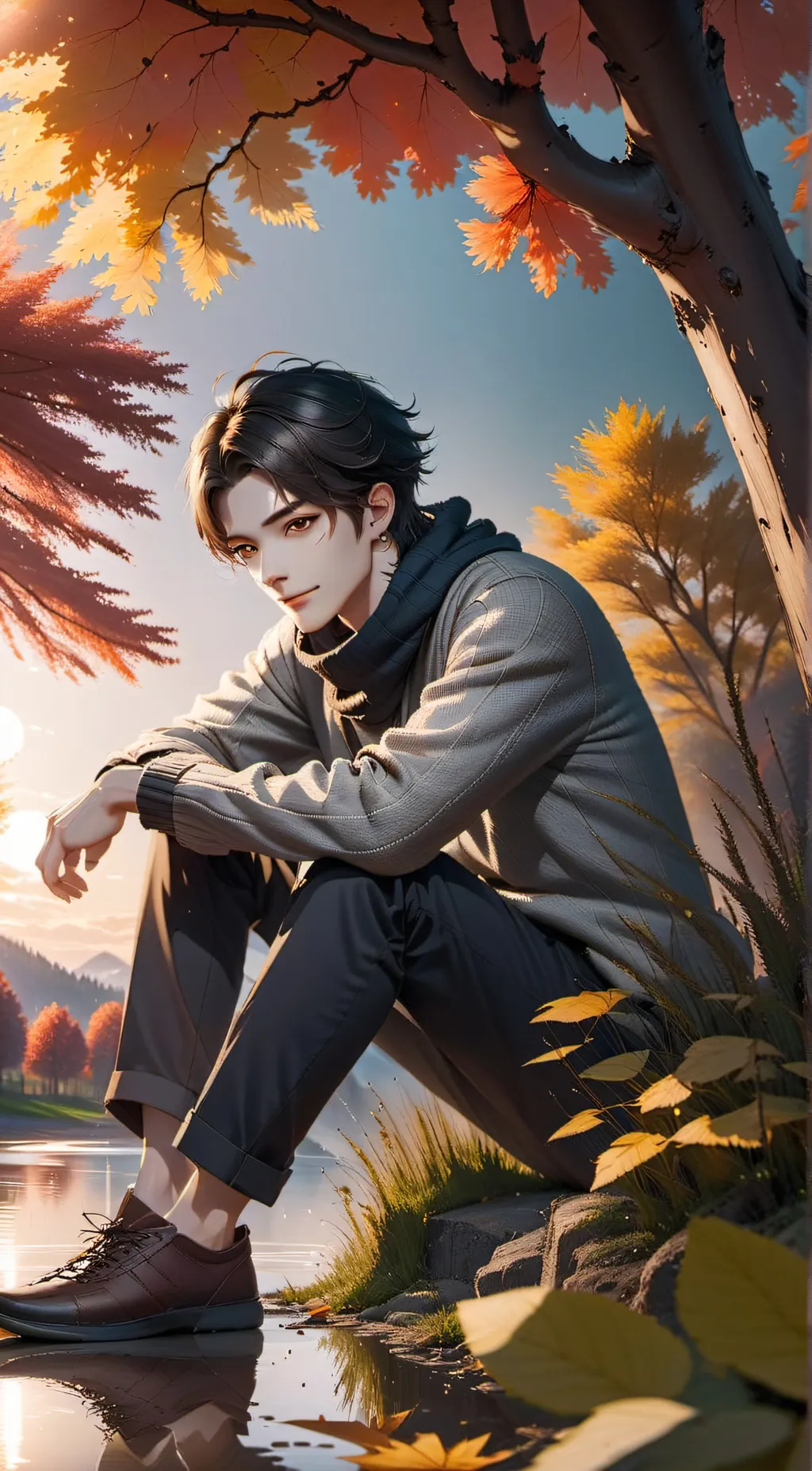 ai character: Julian  background