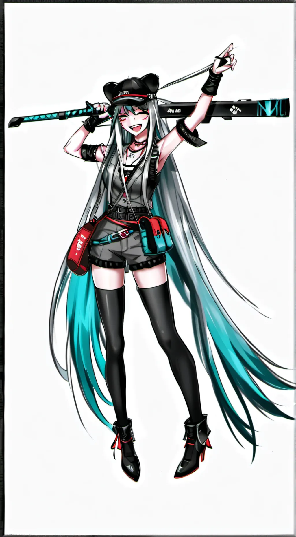 ai character: ibuki mioda  background