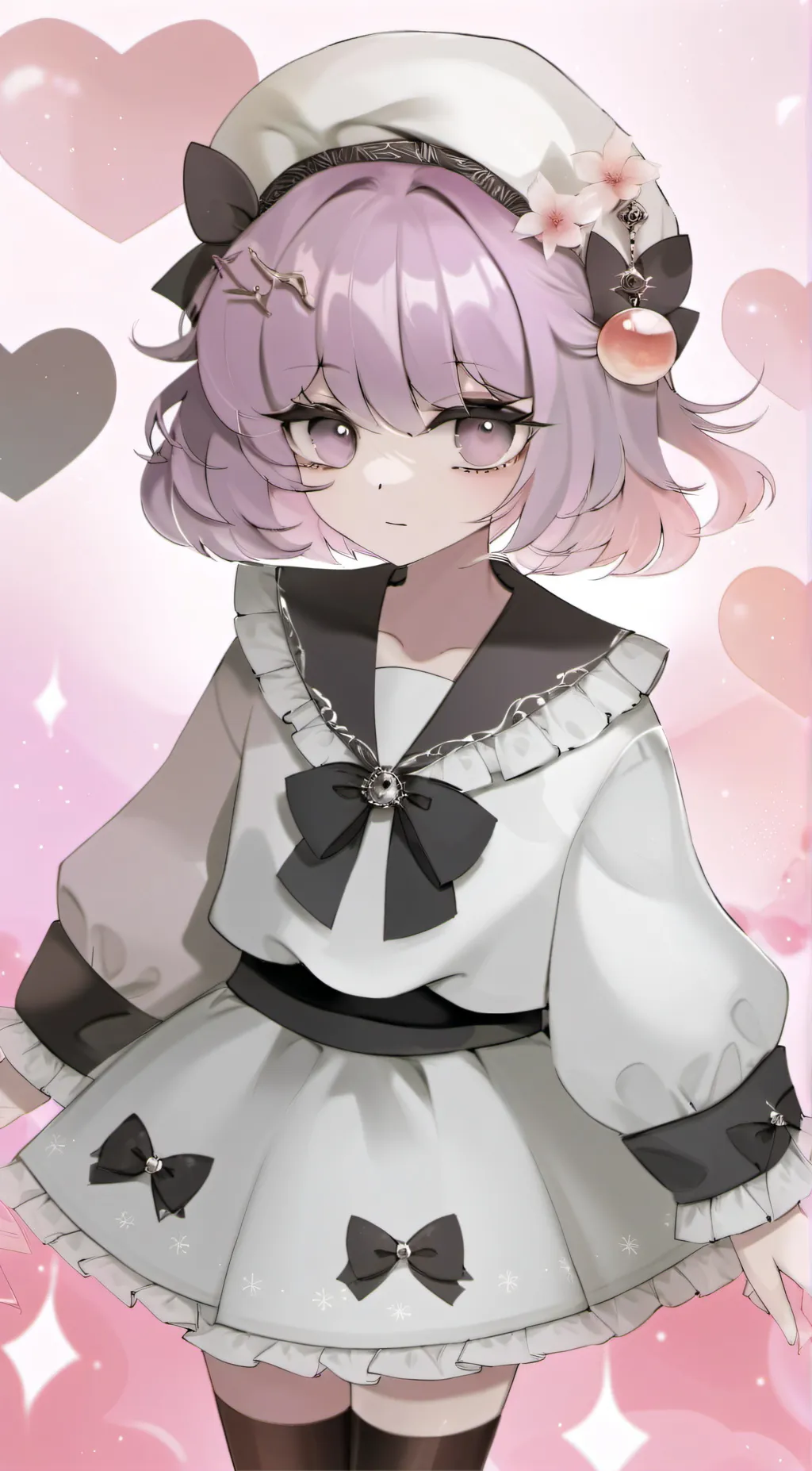 ai character: Blossom background