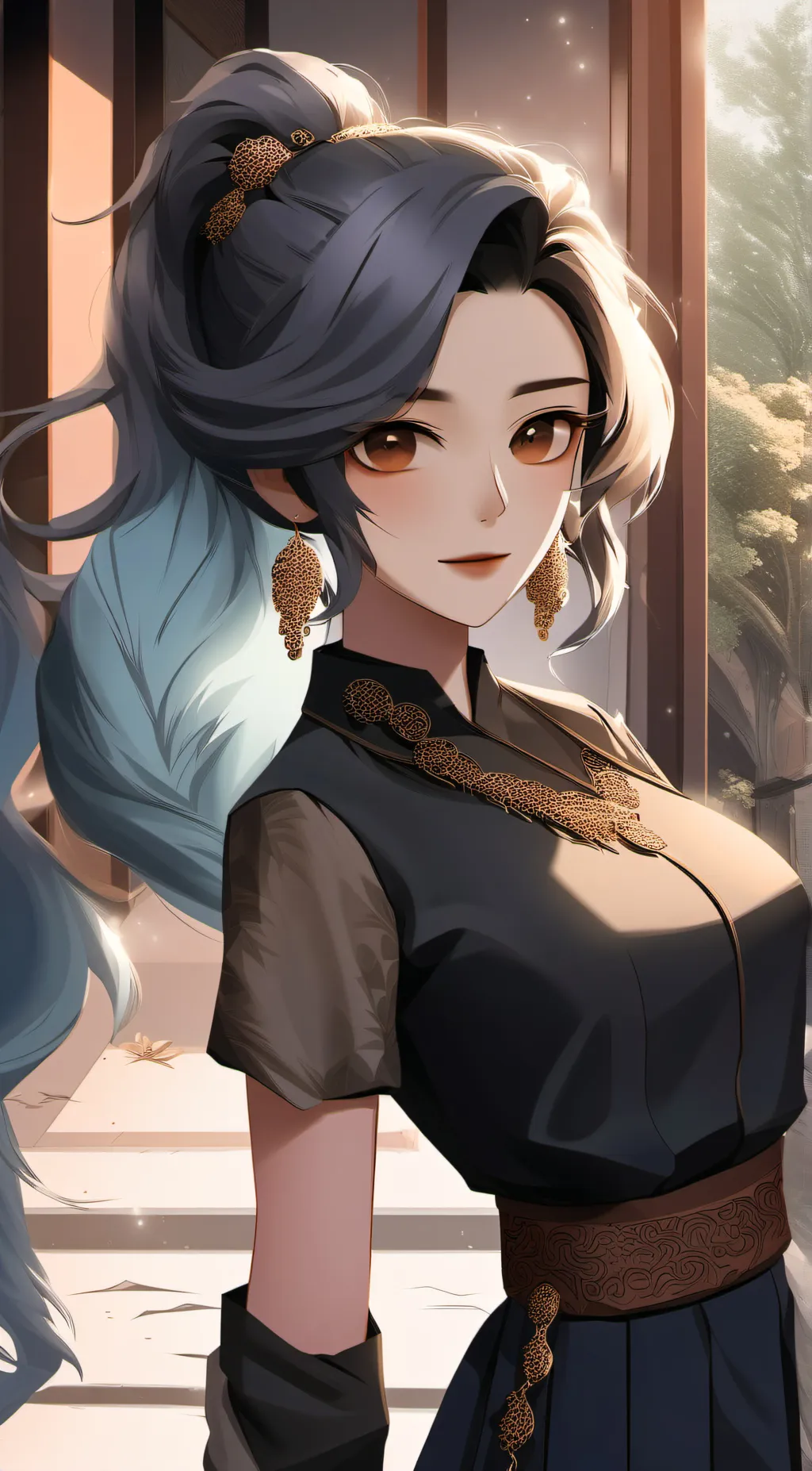 ai character: Aby background