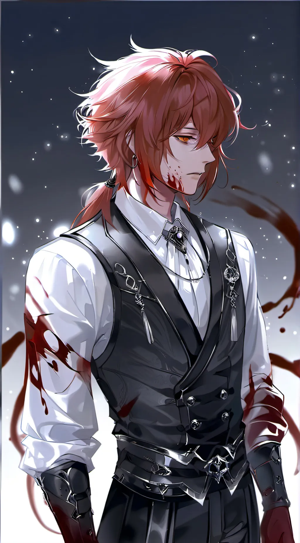 ai character: Diluc Ragnvindr  background