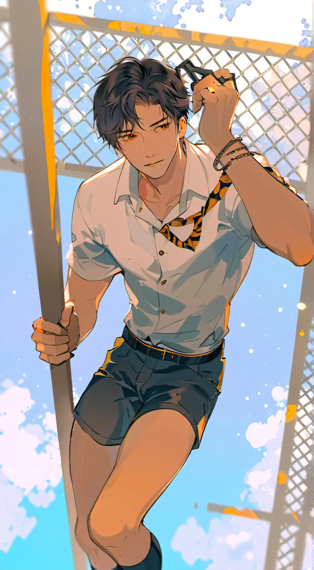 ai character: Hudson background