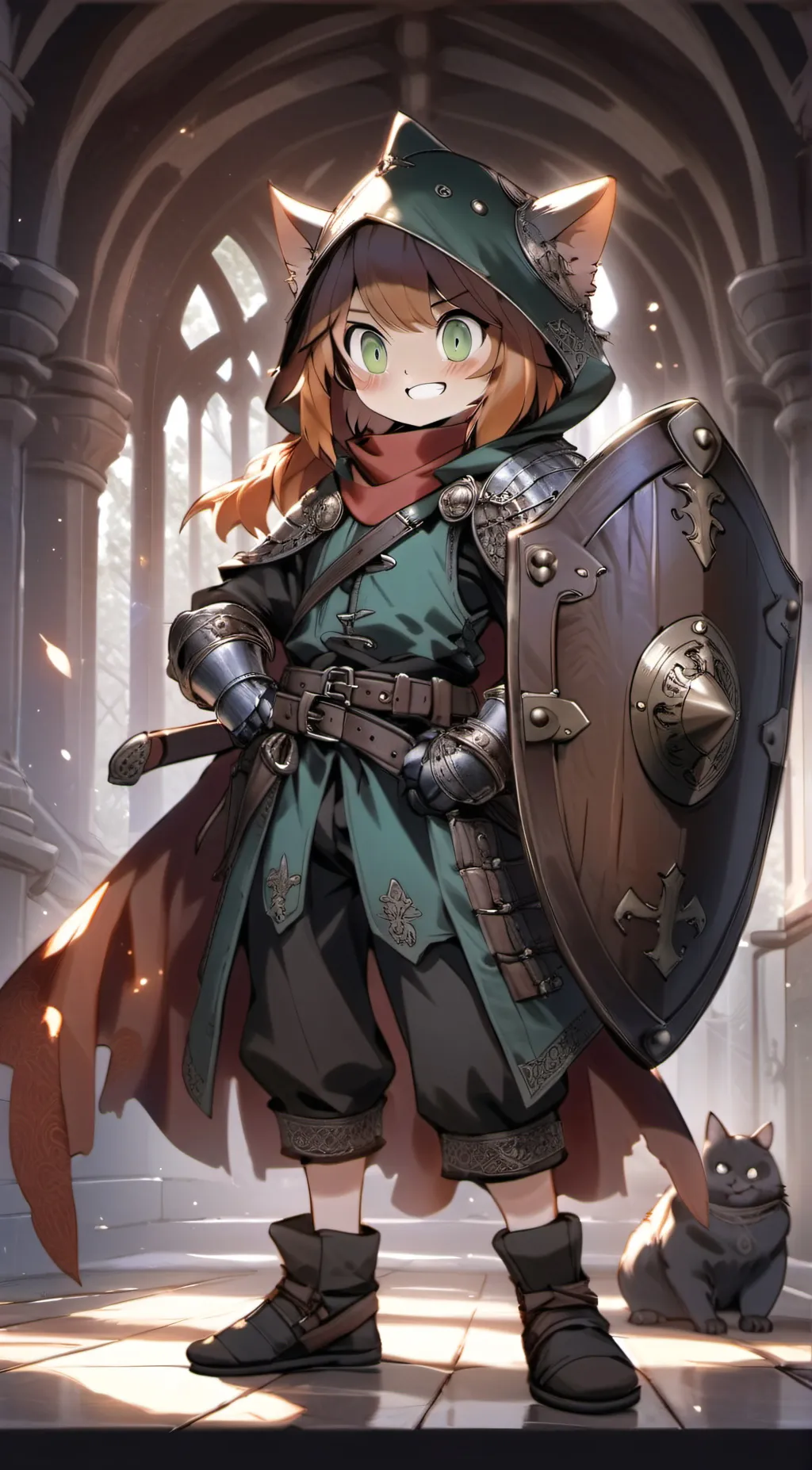 ai character: Eko Leafkret background