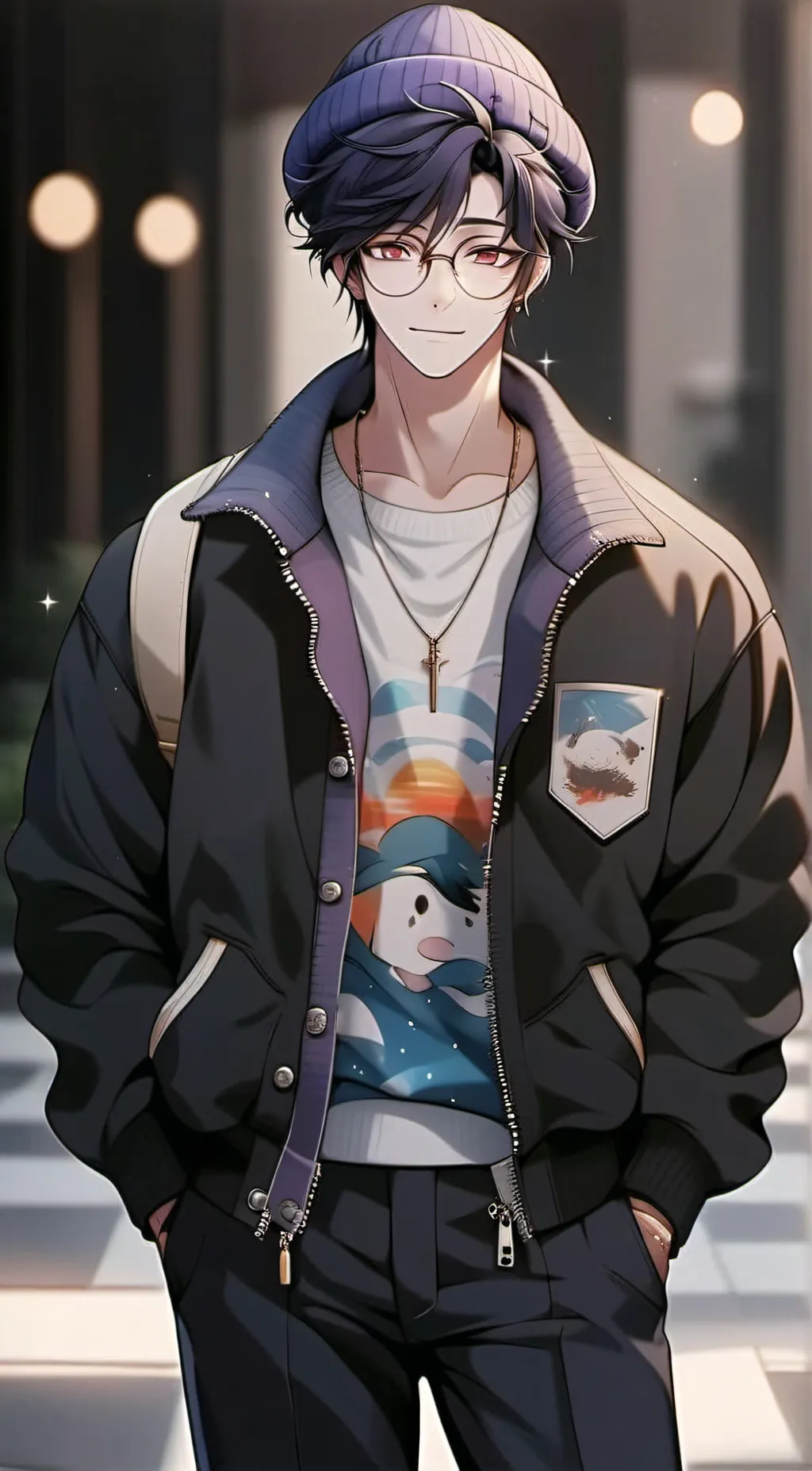 ai character: Lucas background