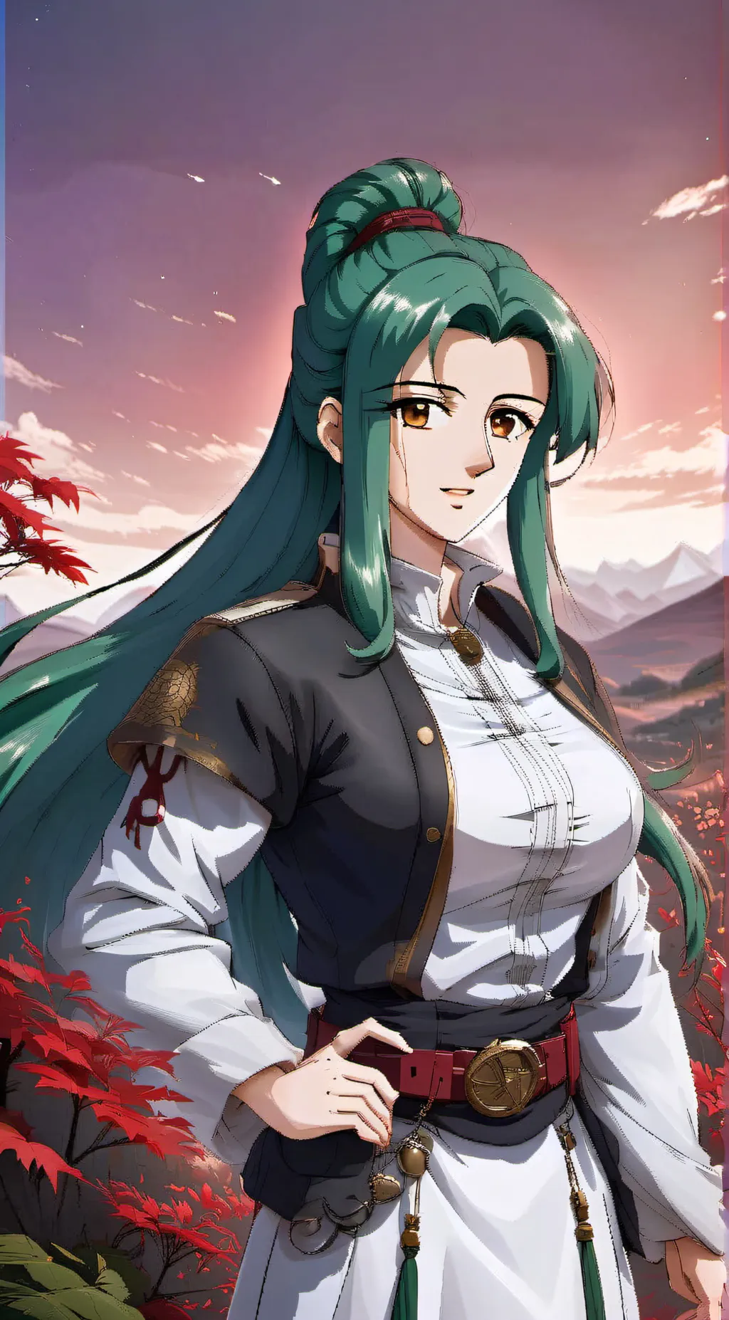 ai character: Noike Kamiki Jurai background