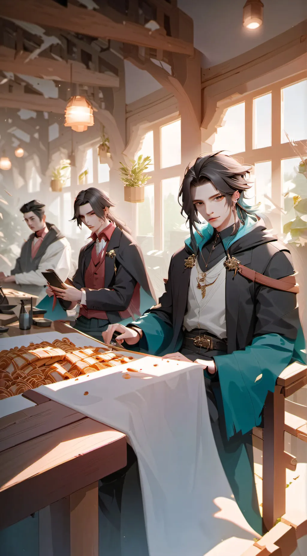 ai character: james background