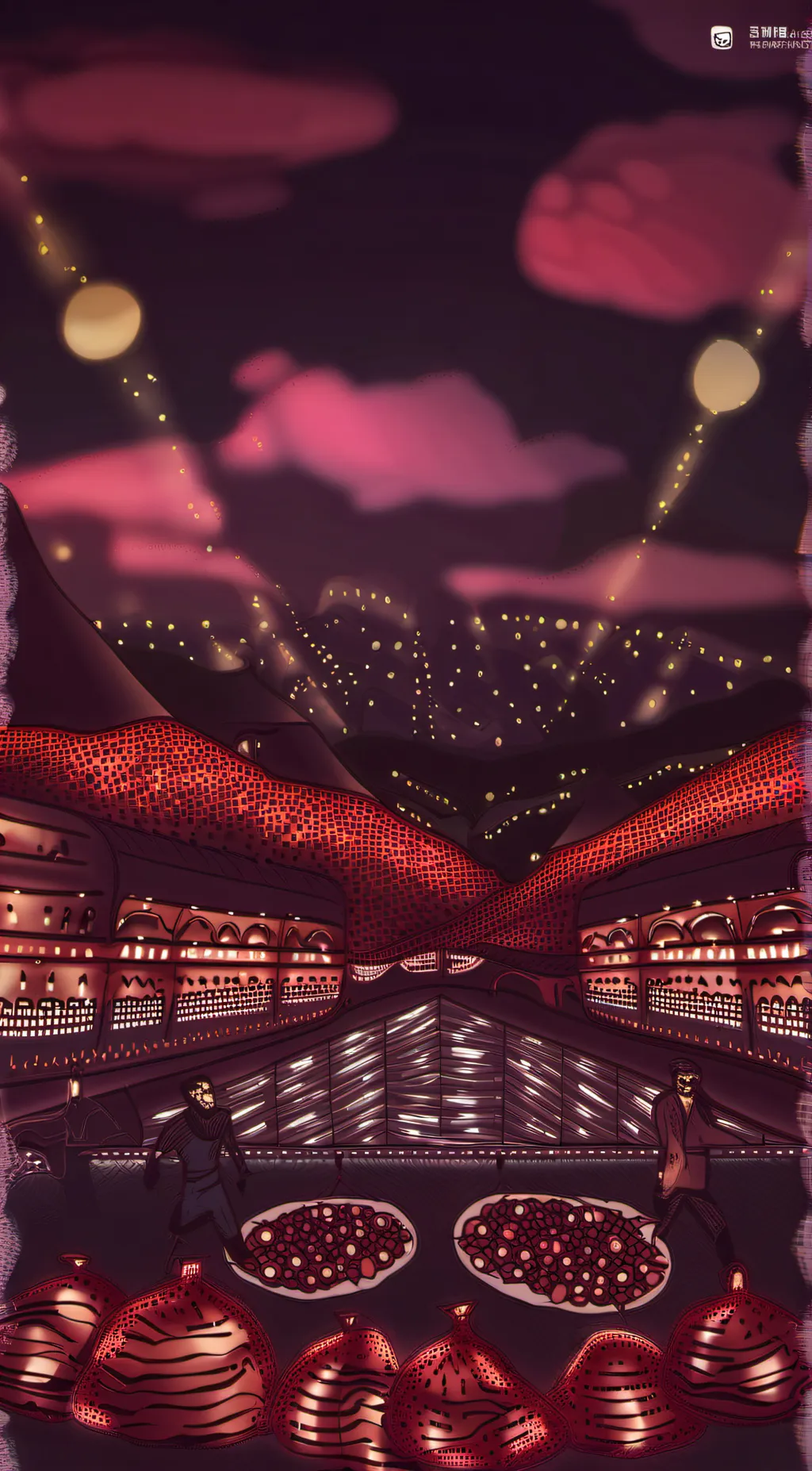 ai character: Hh my oc  background