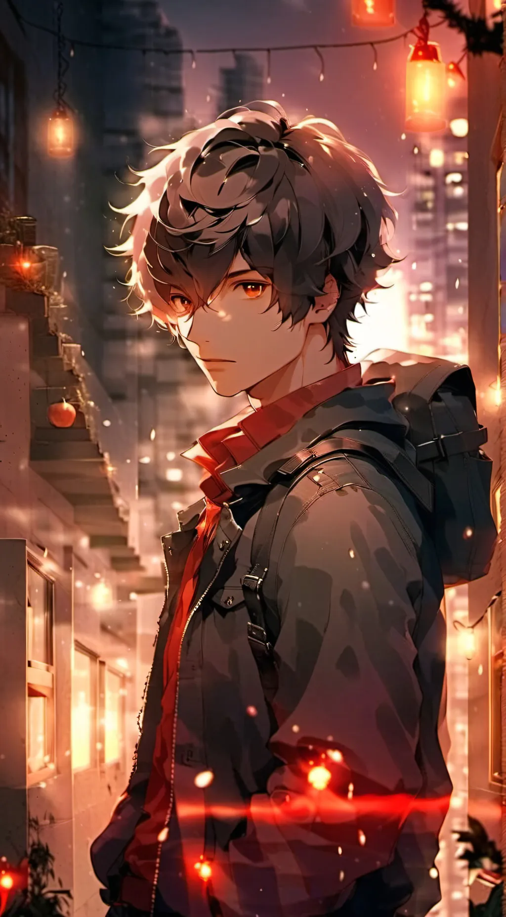 ai character: Lucas background
