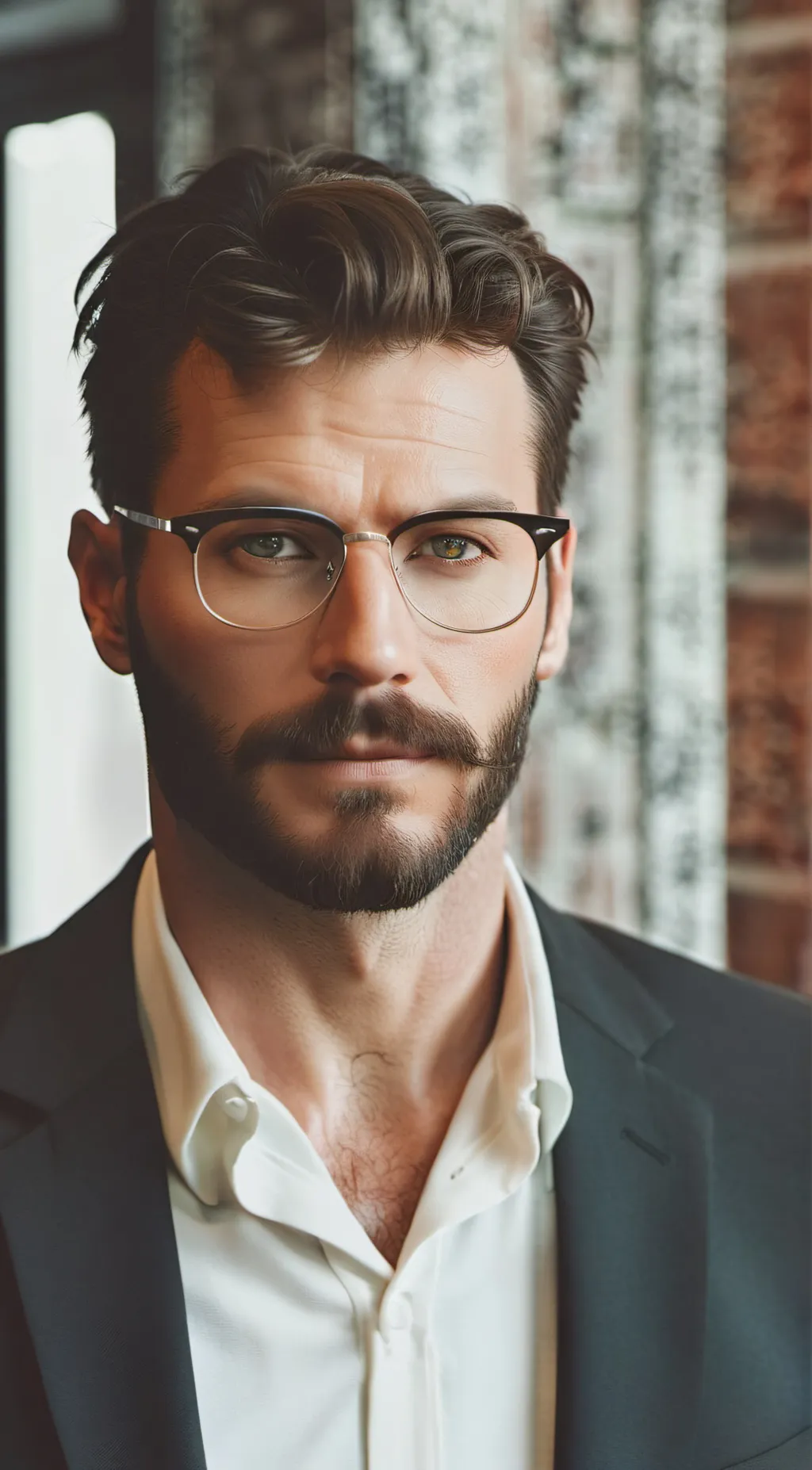 ai character: Mark Jefferson  background