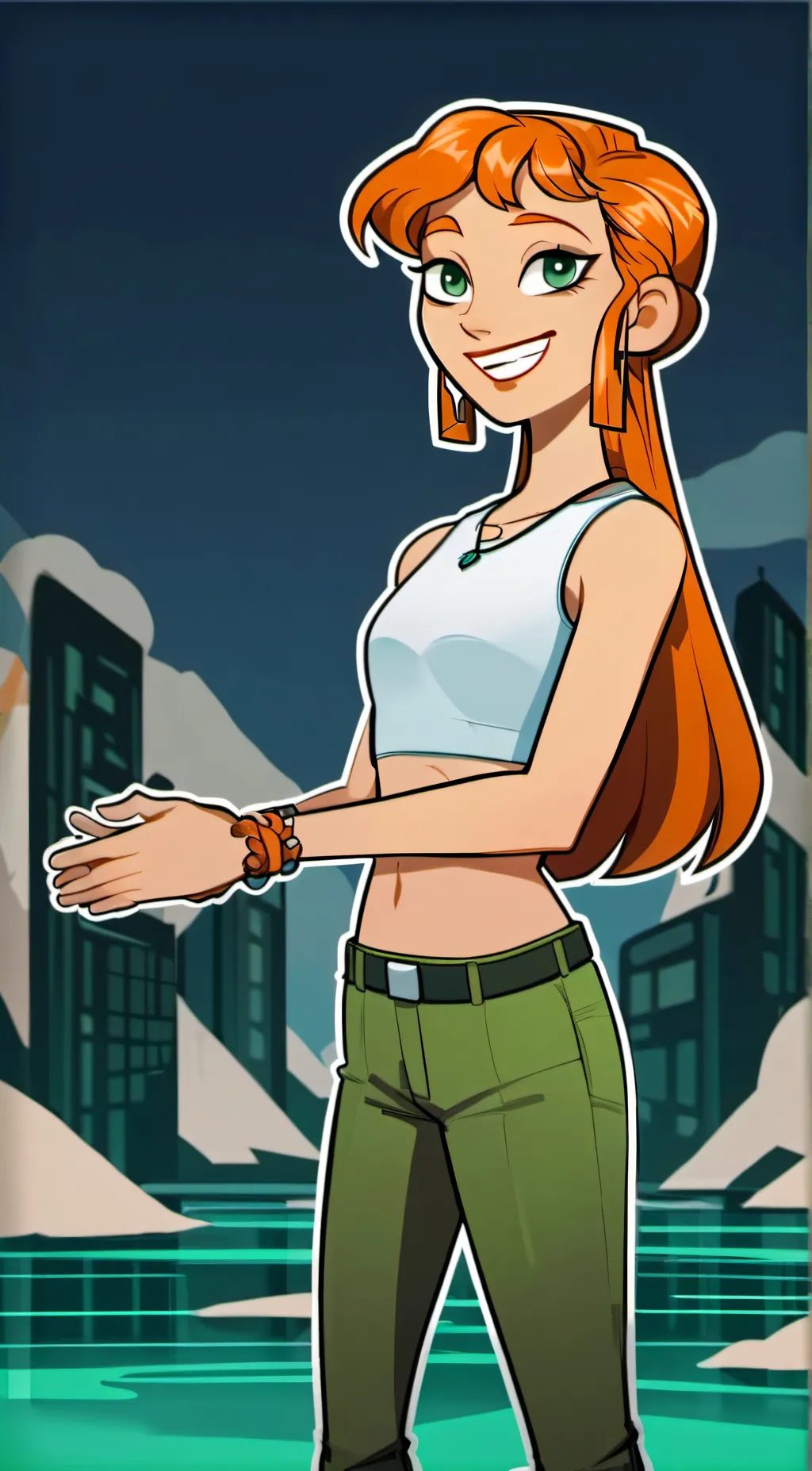ai character: iZZY (TDI) background
