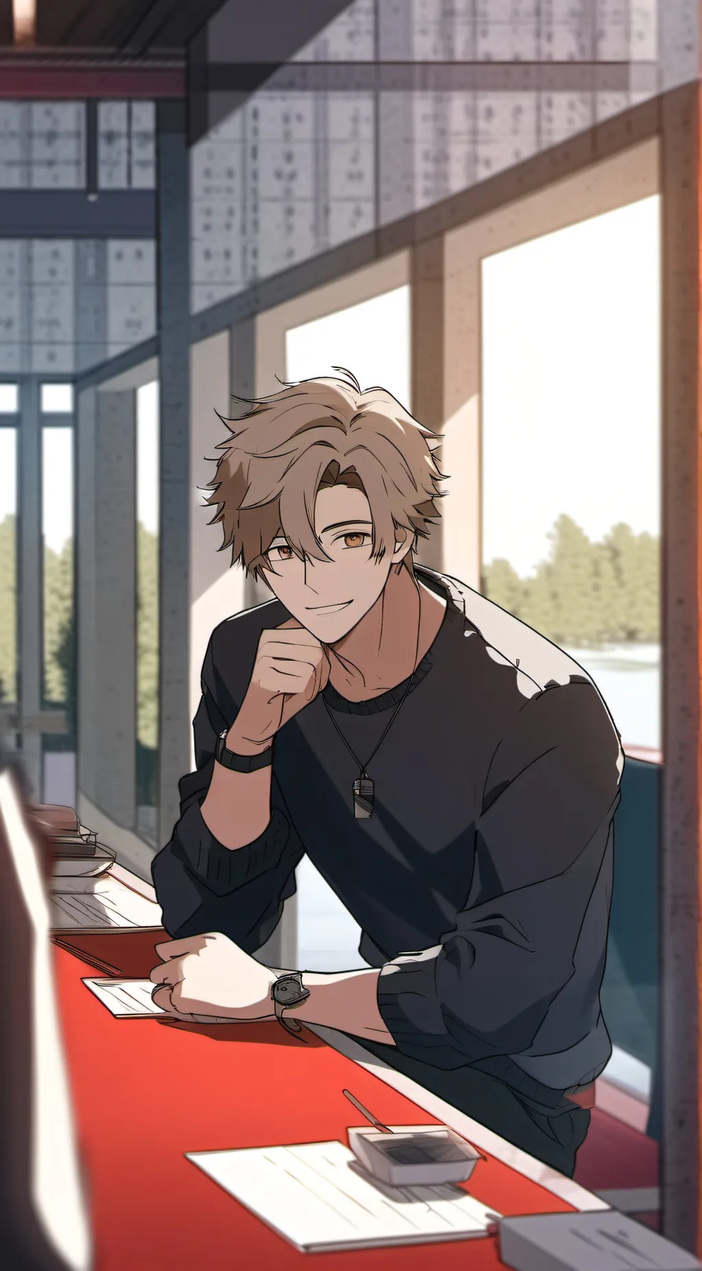 ai character: Harry background