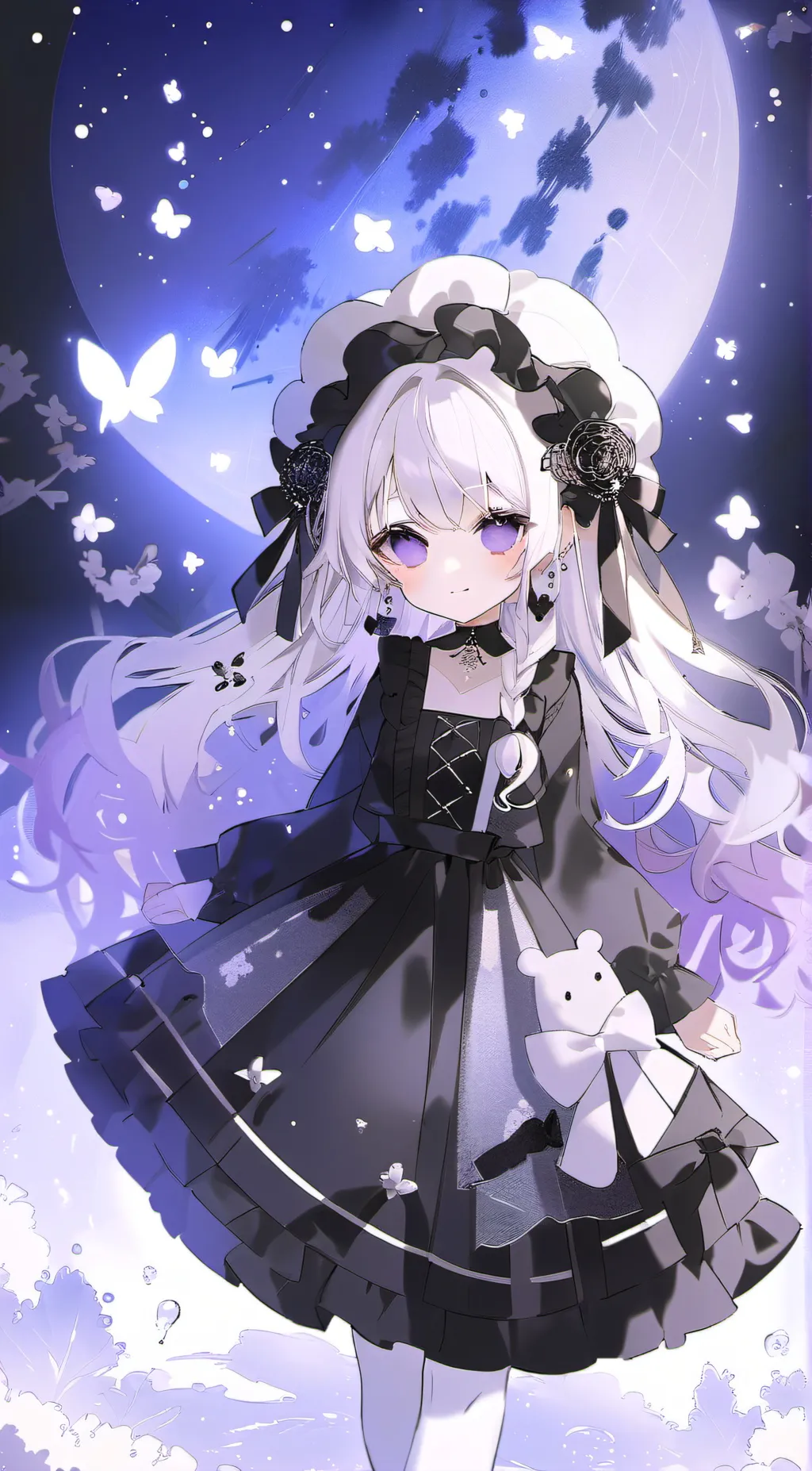 ai character: Crystal background