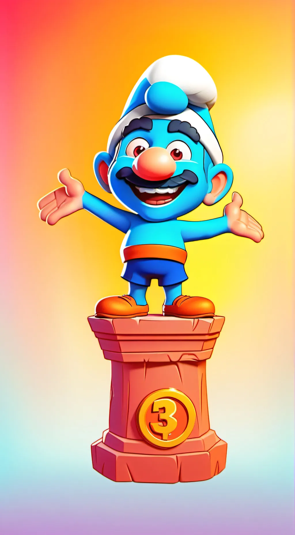 Talkie AI - Chat with Papa Smurf