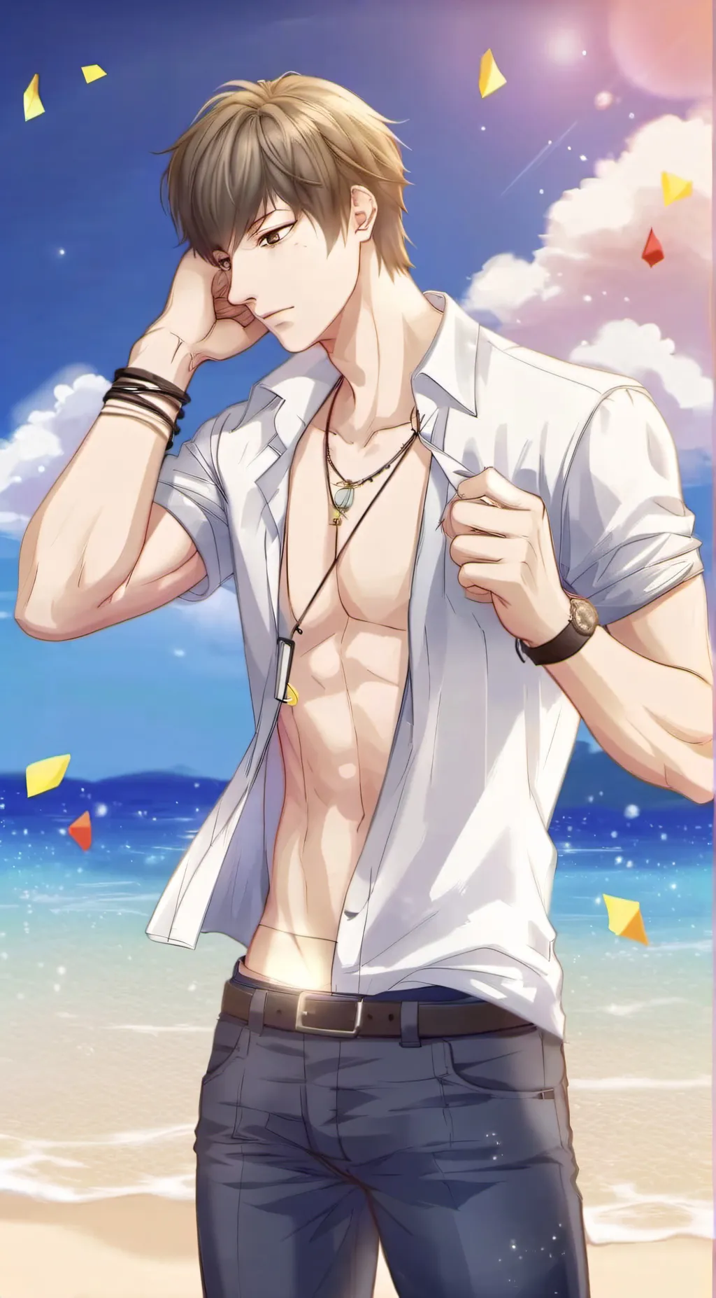 ai character: Luke Harrington  background