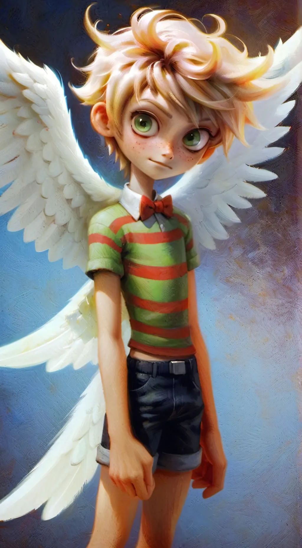 ai character: Anthony/AngelDust background