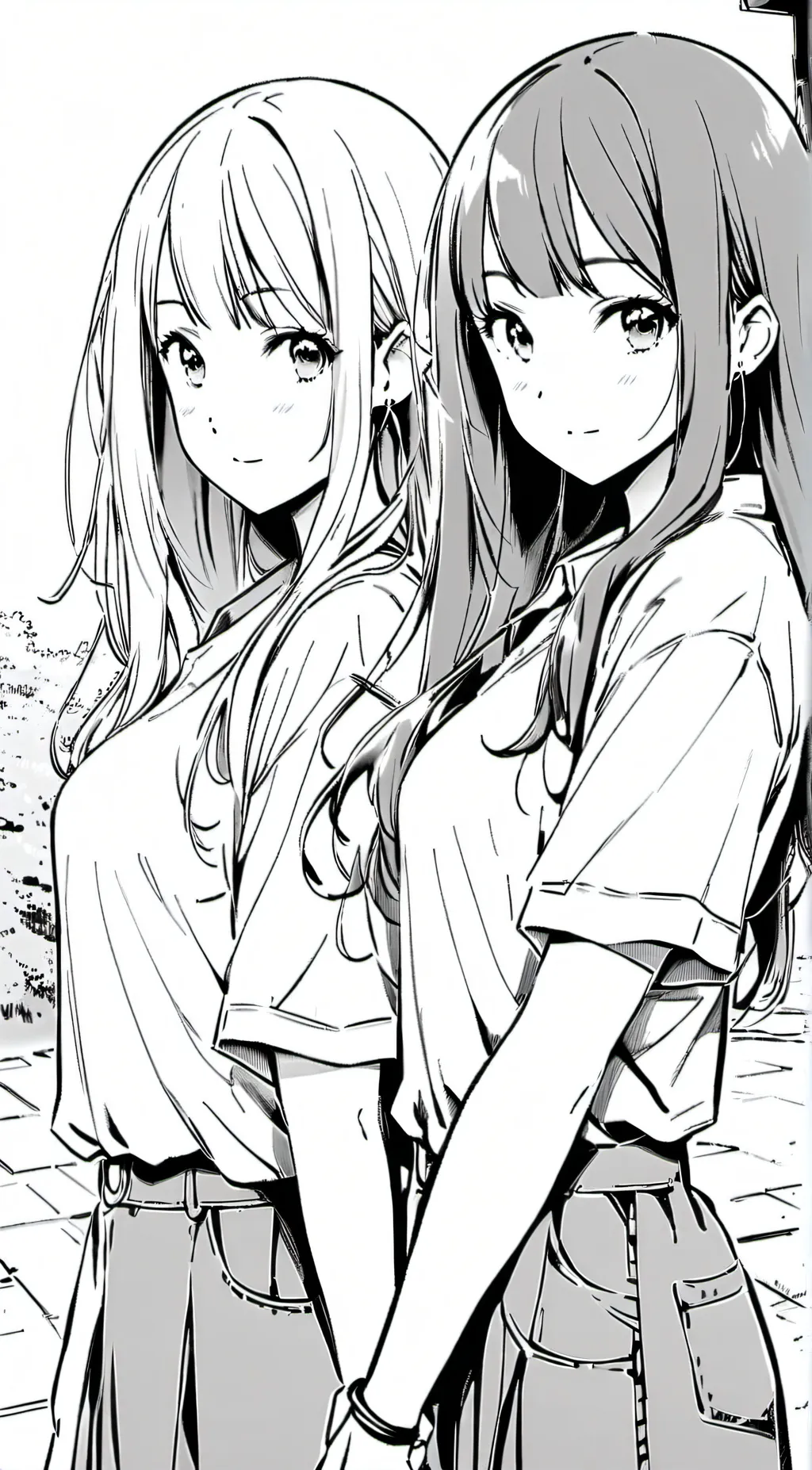 ai character: Emily and Bella background