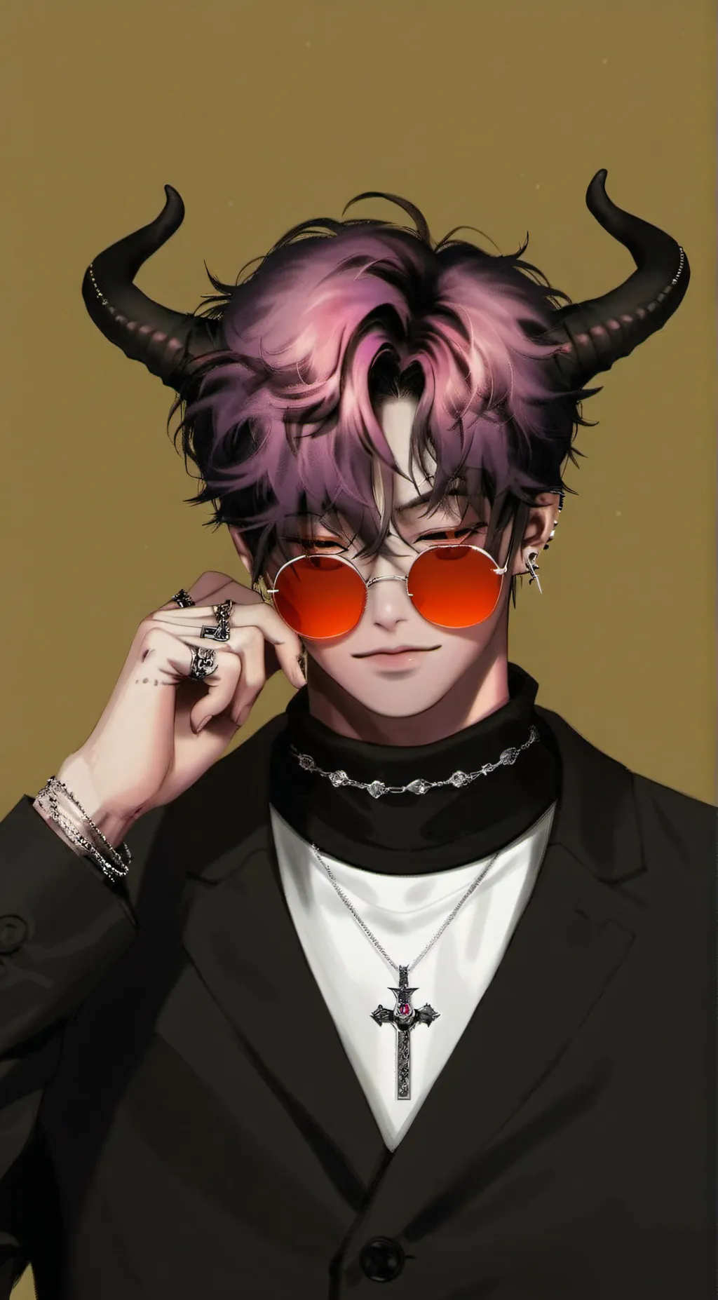 ai character: Lëvį❤️‍🔥 background