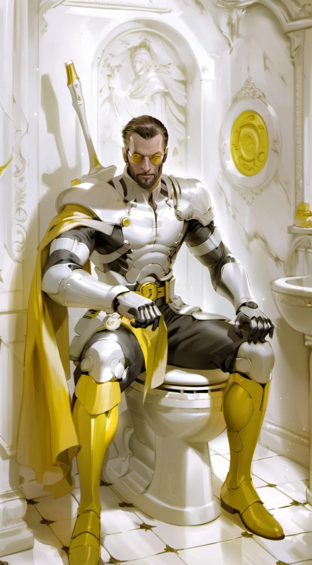 ai character: Gman background