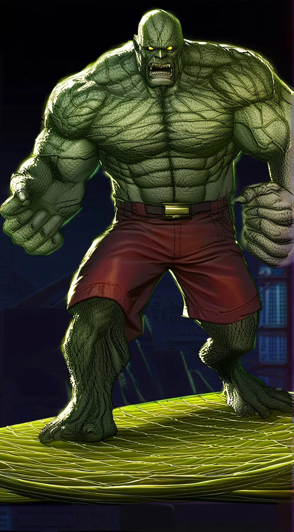 ai character: Abomination  background