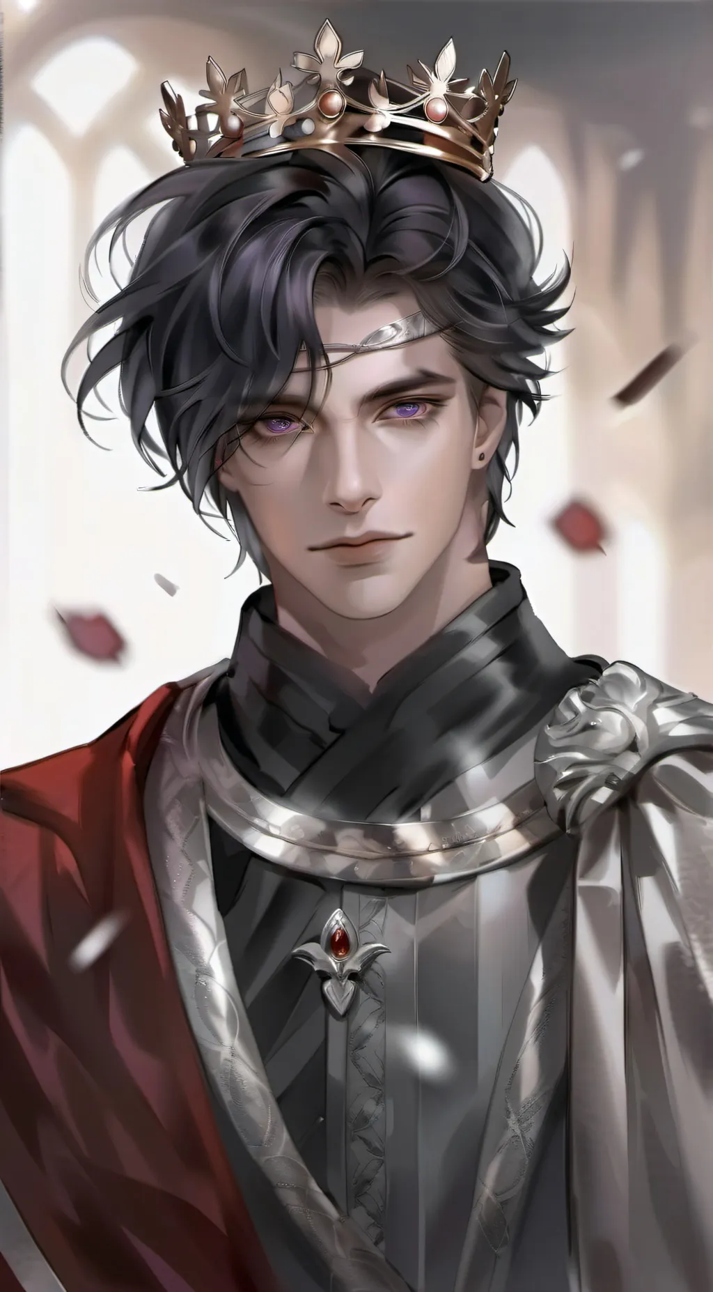 ai character: King Liam background
